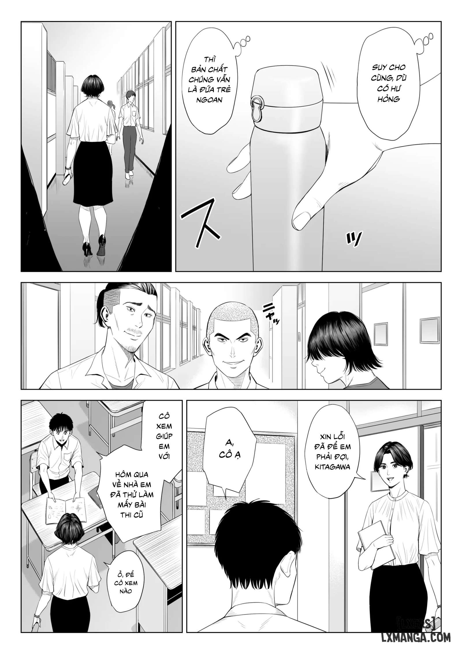 HentaiVN.net - Ảnh 18 - Mikami Sensei Ekohiiki Kyoushi no Hisanna Matsuro - 1_chap-1
