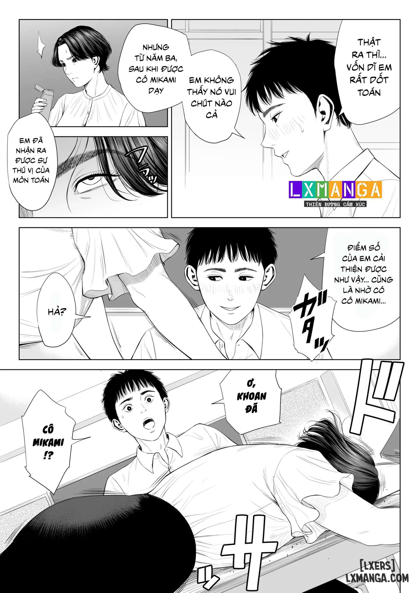 HentaiVN.net - Ảnh 20 - Mikami Sensei Ekohiiki Kyoushi no Hisanna Matsuro - 1_chap-1