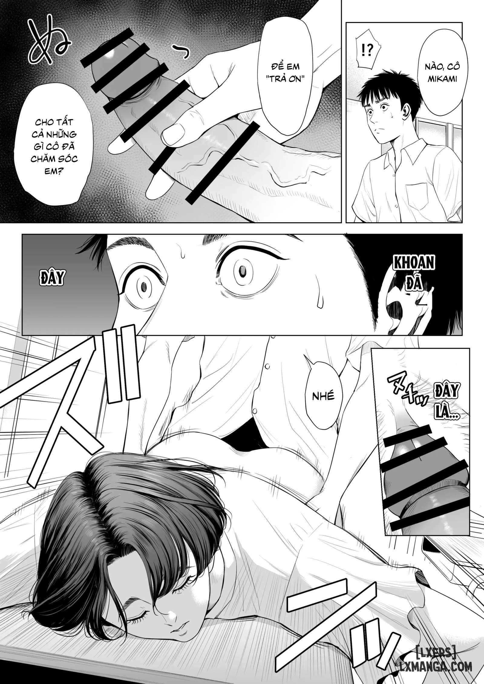 HentaiVN.net - Ảnh 24 - Mikami Sensei Ekohiiki Kyoushi no Hisanna Matsuro - 1_chap-1