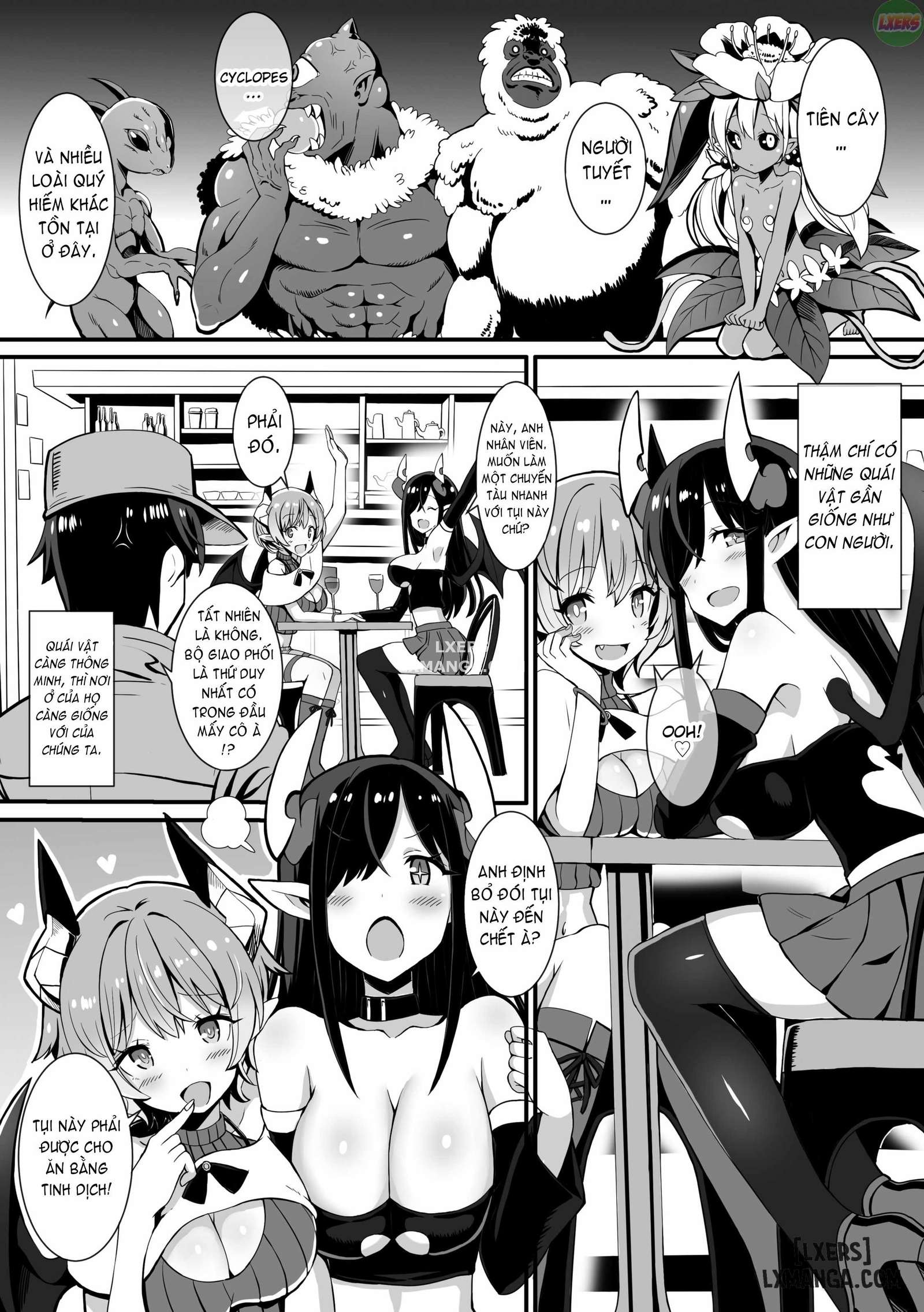 HentaiVN.net - Ảnh 5 - Monster Girls with a Need for Seed - Chapter 6