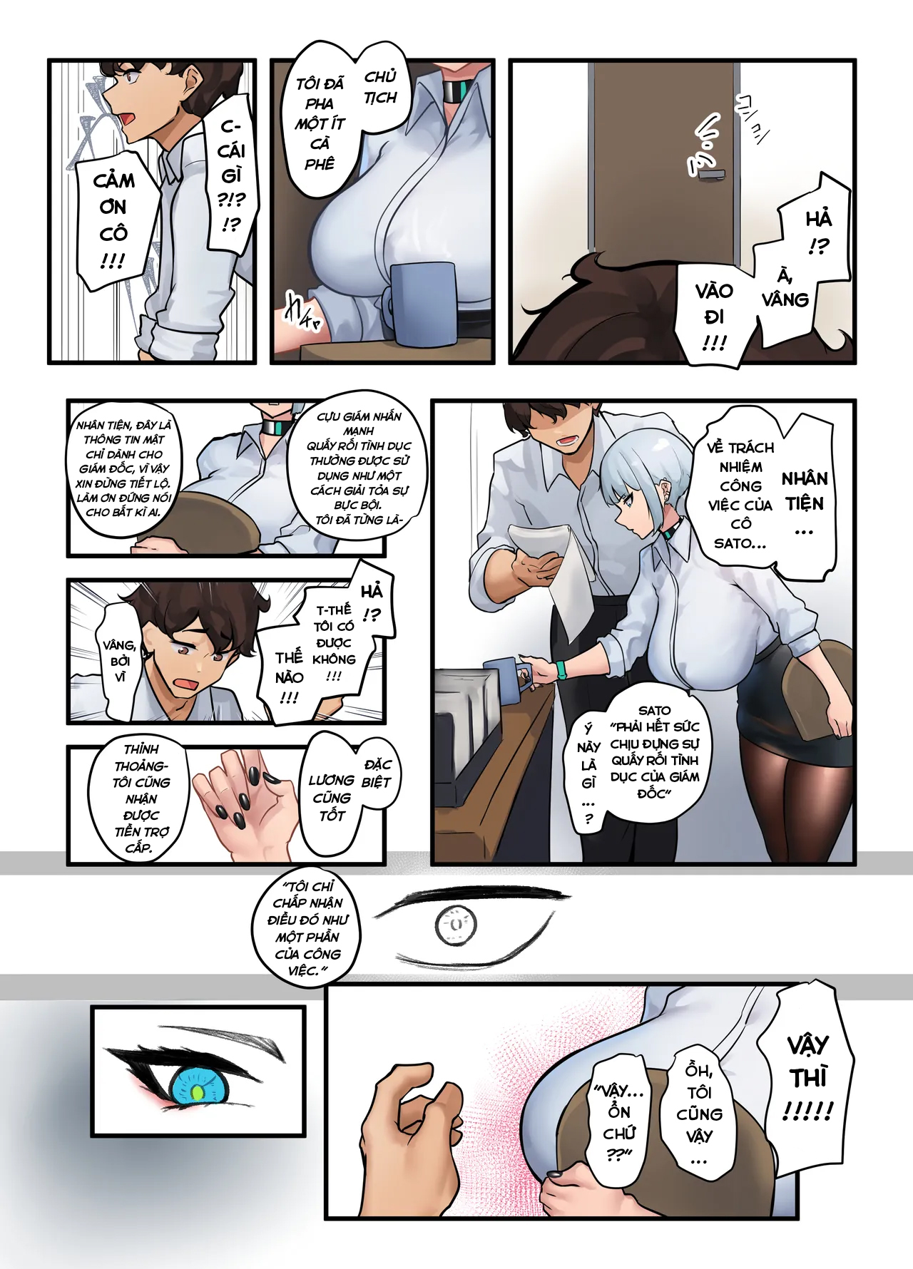 HentaiVN.net - Ảnh 3 - Đó có phải là mệnh lệnh của chủ tịch công ty không? - Chap 1