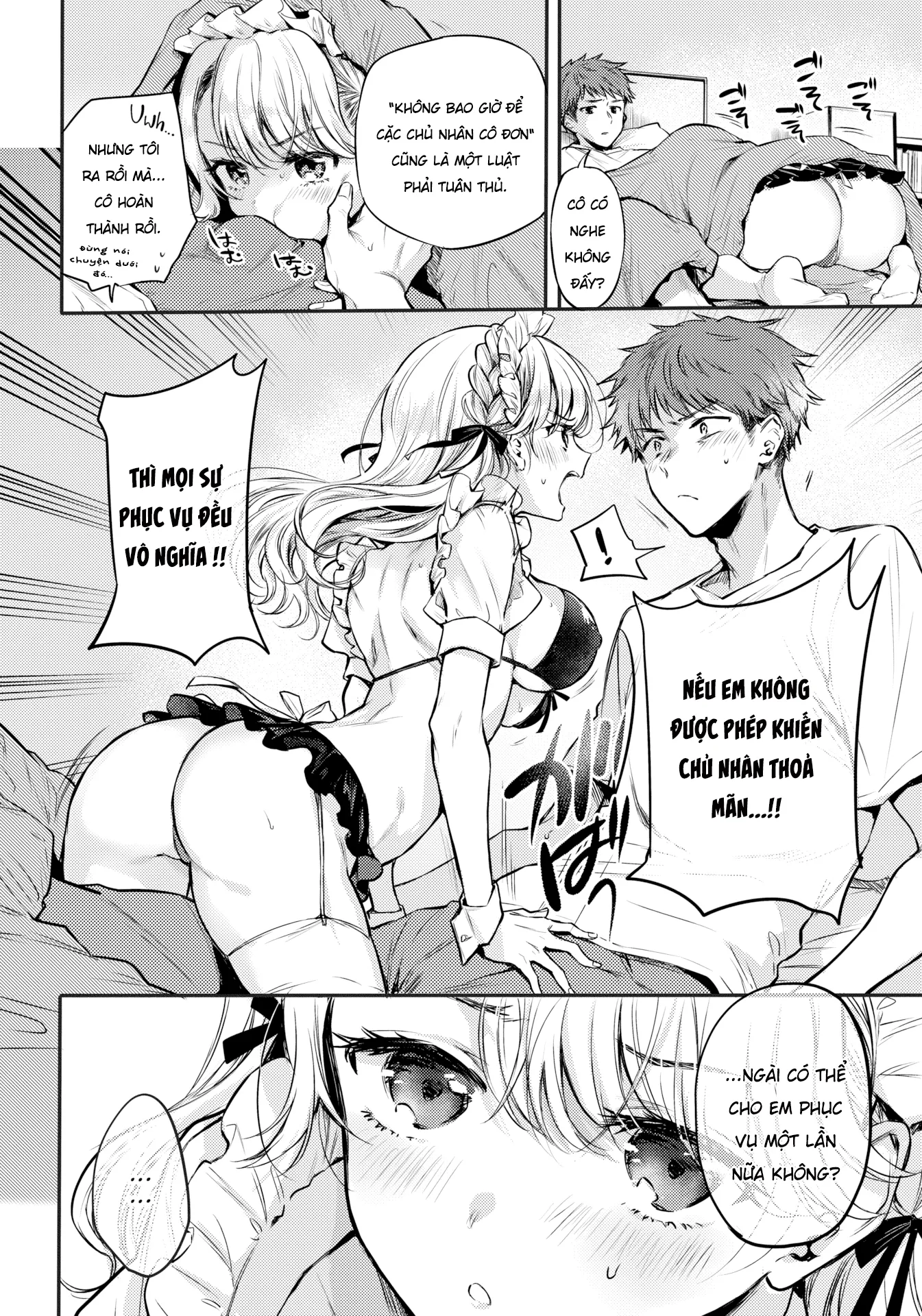 HentaiVN.net - Ảnh 19 - Nàng Hầu Của Ngài Đã Tới Rồi Đây! - Chap 1