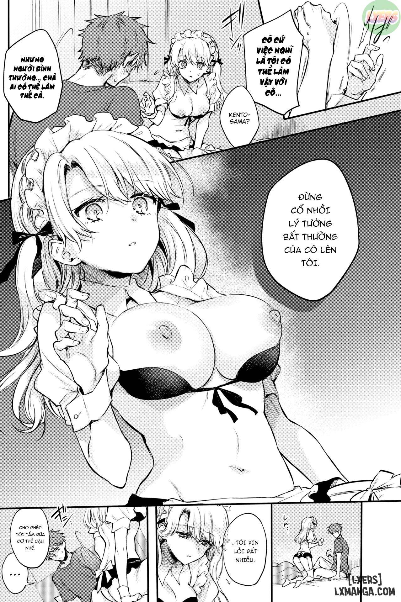 HentaiVN.net - Ảnh 6 - Nàng Hầu Của Ngài Đã Tới Rồi Đây! - Chapter 2