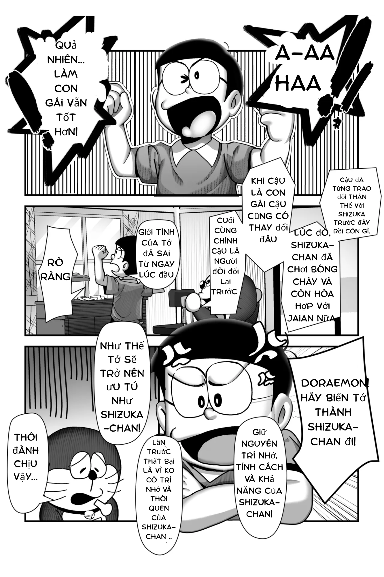HentaiVN.net - Ảnh 11 - Nếu tôi là Shizuka-chan (Doraemon) - 1_chuong-1