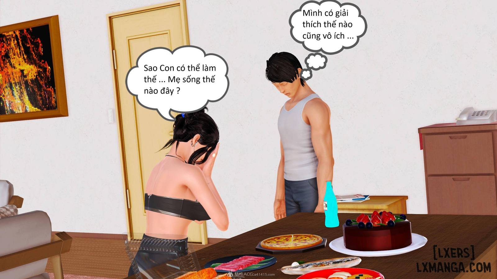HentaiVN.net - Ảnh 3 - NGƯỜI MẸ SA NGÃ - LƯU THƯ VÂN - Chương 1-3