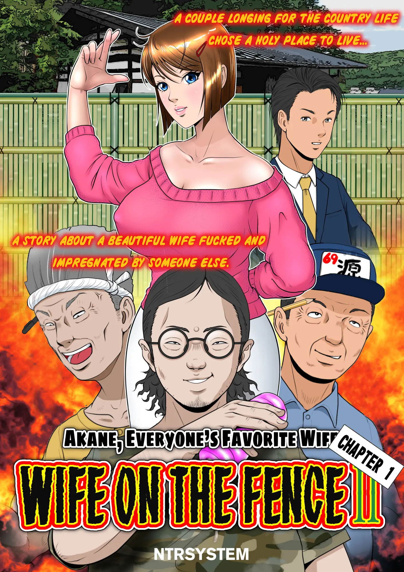 HentaiVN.net - Ảnh 10 - Người Vợ Trên Hàng Rào 2 - Chap 1