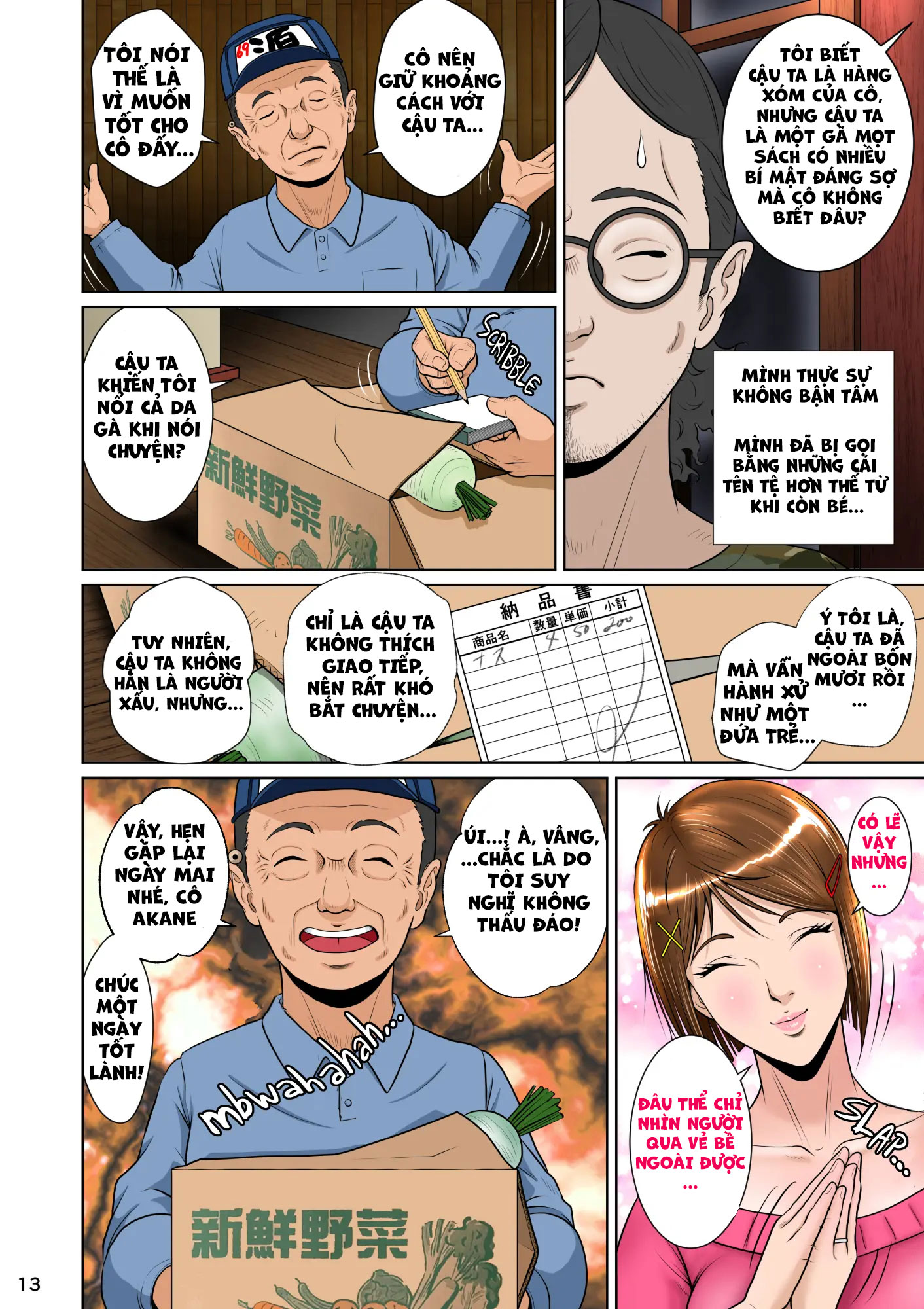 HentaiVN.net - Ảnh 23 - Người Vợ Trên Hàng Rào 2 - Chap 1