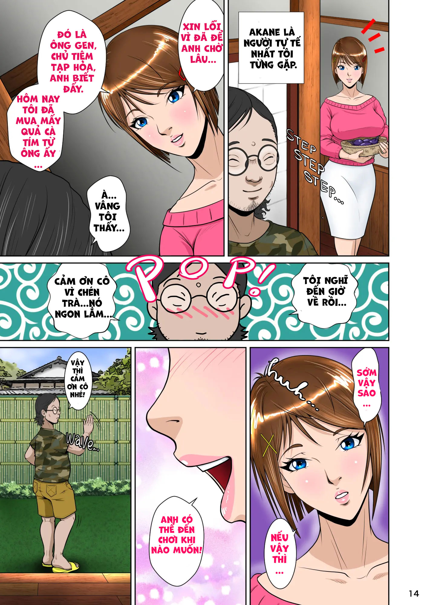 HentaiVN.net - Ảnh 24 - Người Vợ Trên Hàng Rào 2 - Chap 1
