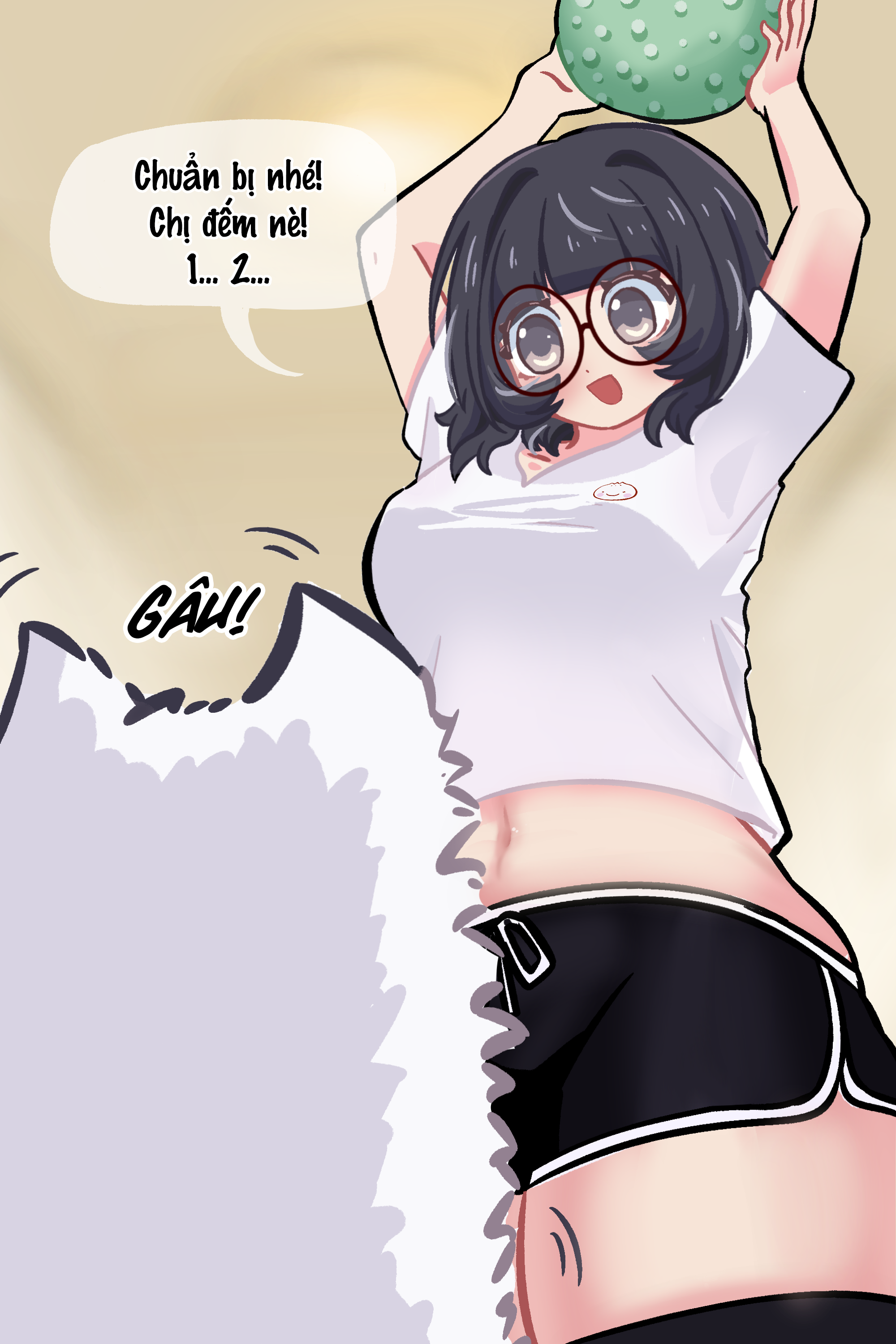 HentaiVN.net - Ảnh 3 - Nhật Ký Thầm Kín Của Sa!!! - Chap 4: Chú chó hư!