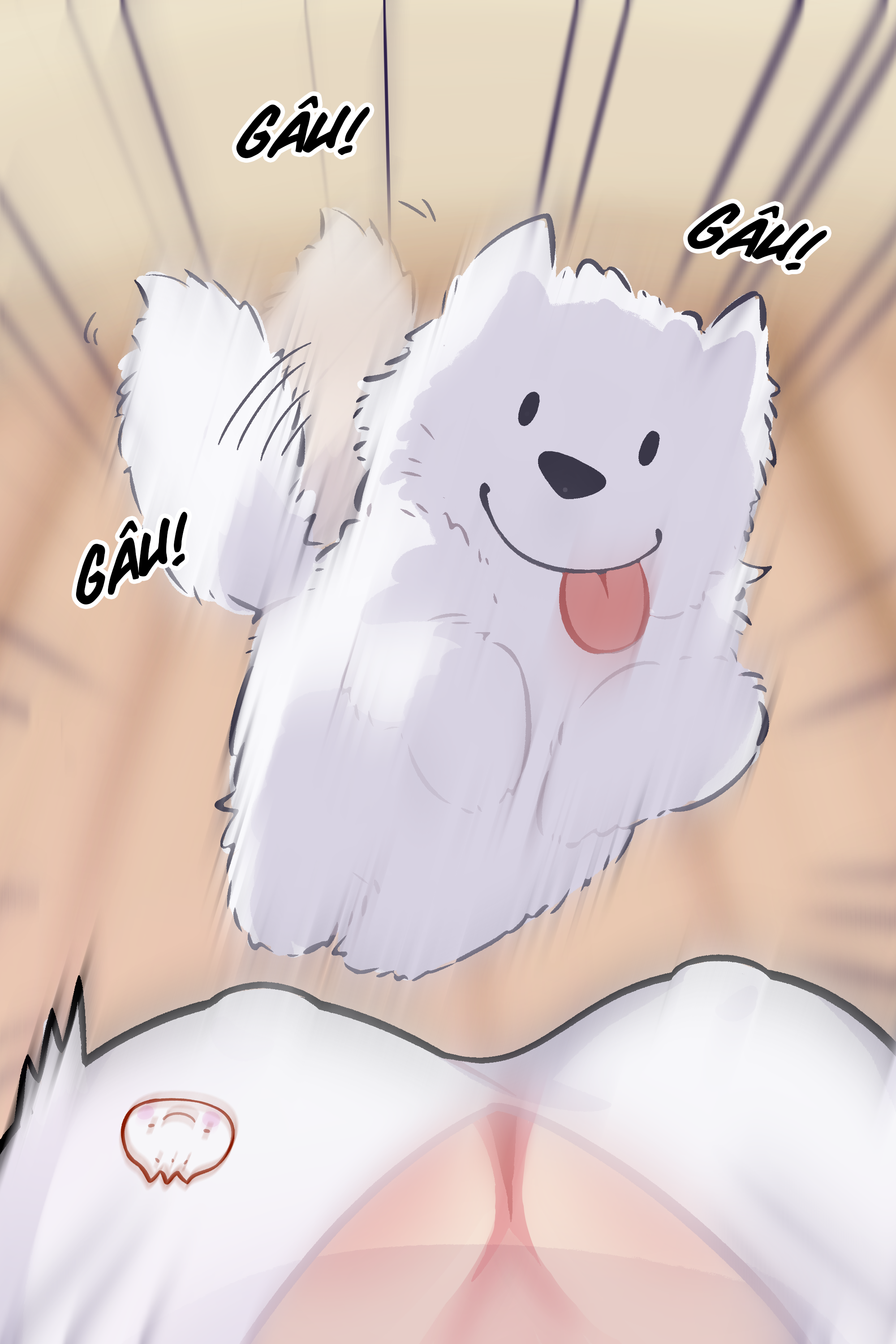 HentaiVN.net - Ảnh 4 - Nhật Ký Thầm Kín Của Sa!!! - Chap 4: Chú chó hư!