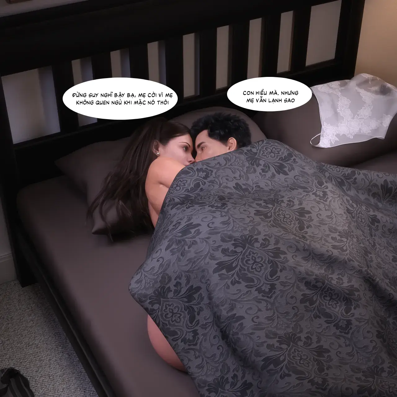 HentaiVN.net - Ảnh 14 - Farrahs và Damons Vacation [Rev2019] - Night time