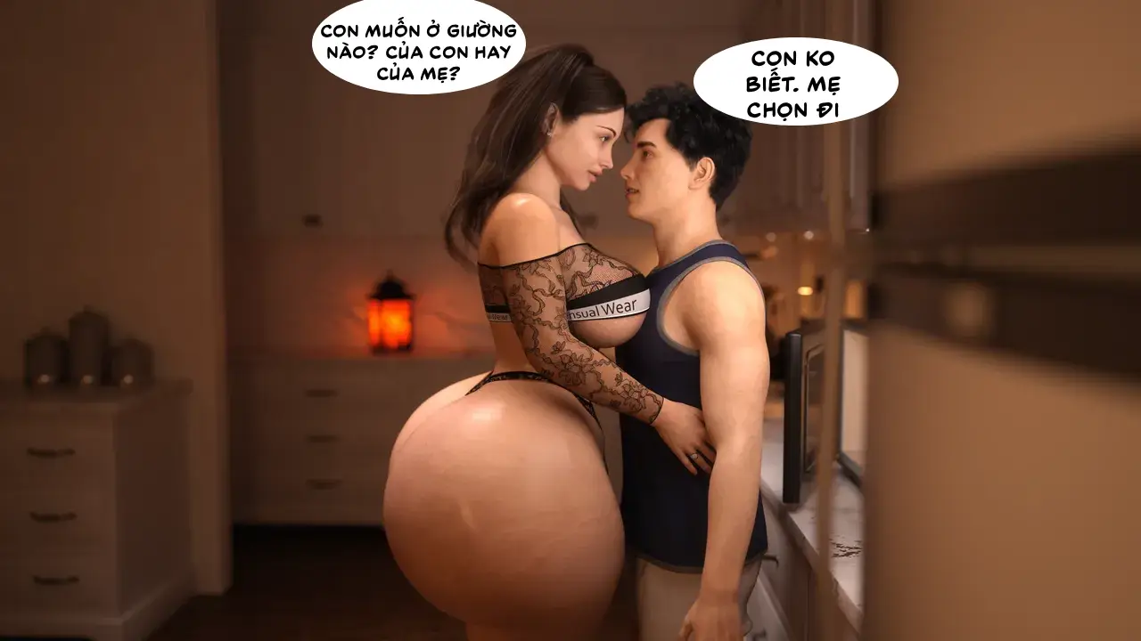 HentaiVN.net - Ảnh 7 - Farrahs và Damons Vacation [Rev2019] - Night time.2
