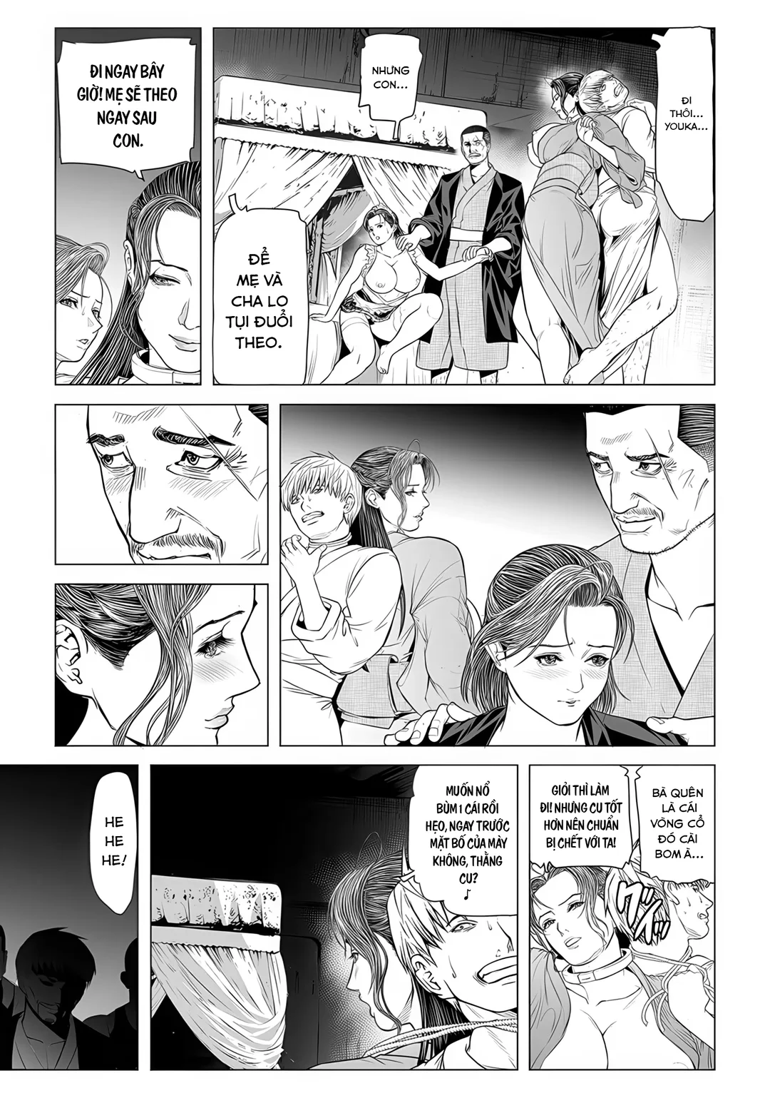 HentaiVN.net - Ảnh 22 - Nữ sát thủ của địa ngục dâm đãng - Chap 4