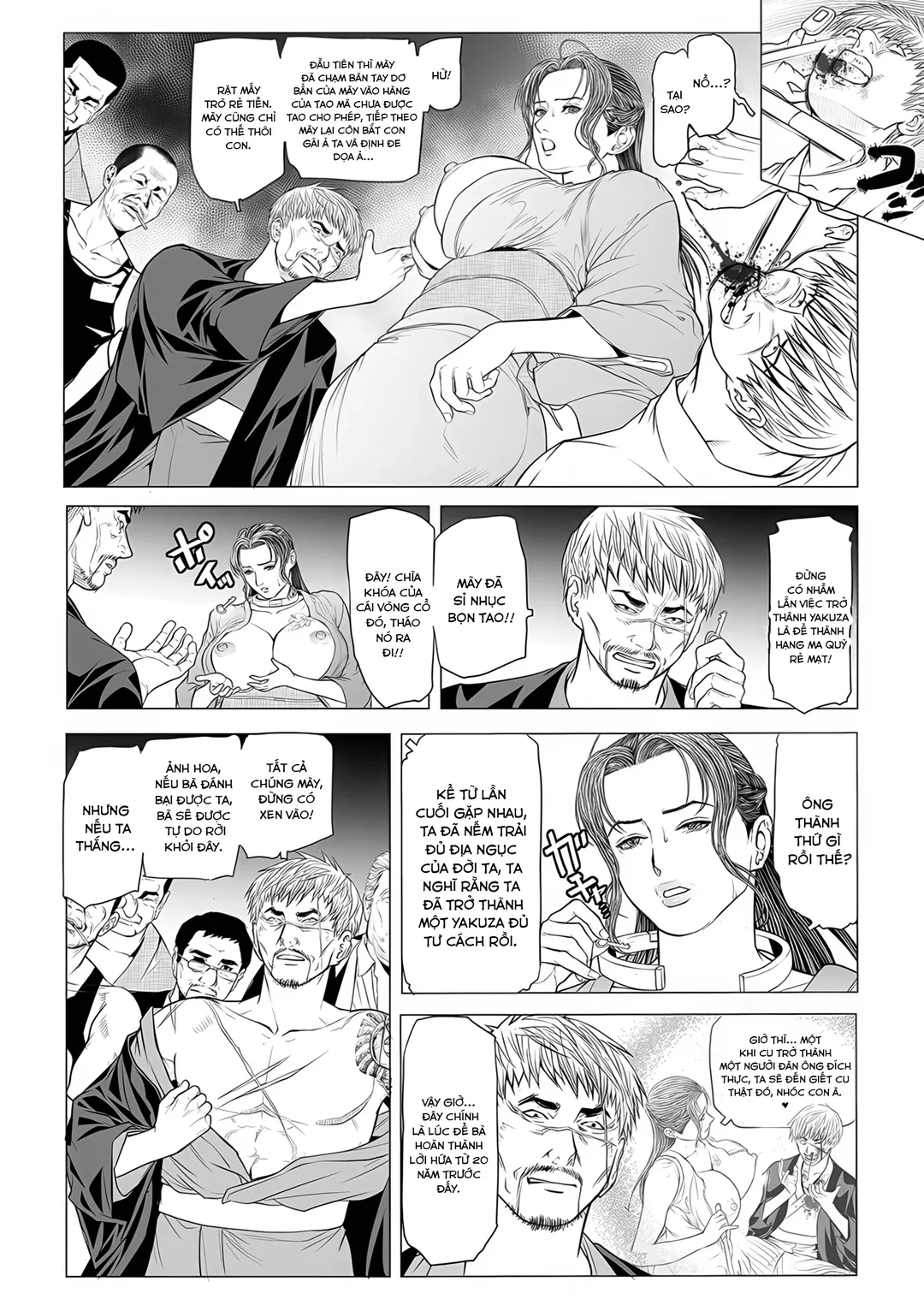 HentaiVN.net - Ảnh 3 - Nữ sát thủ của địa ngục dâm đãng - Chap 5