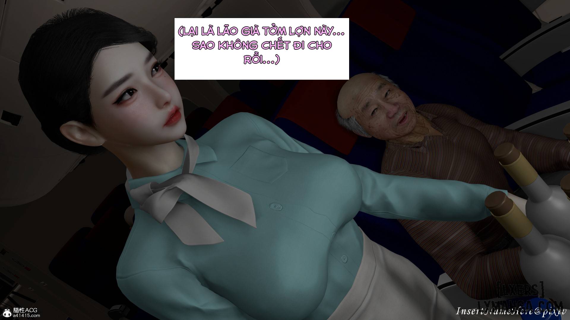 HentaiVN.net - Ảnh 18 - Nữ Tiếp Viên Hàng Không - 6_arc-nu-tiep-vien-hang-pho-thong-c1