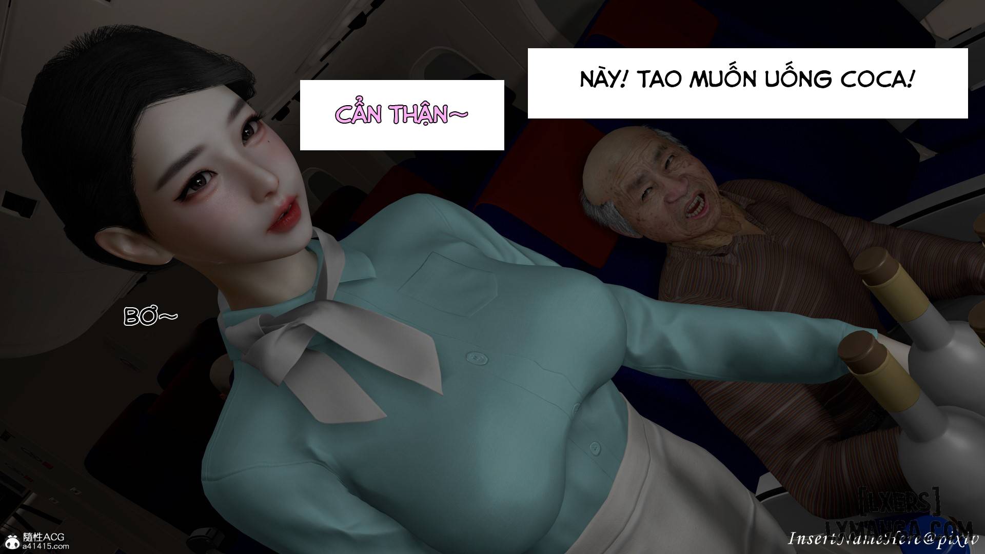HentaiVN.net - Ảnh 19 - Nữ Tiếp Viên Hàng Không - 6_arc-nu-tiep-vien-hang-pho-thong-c1