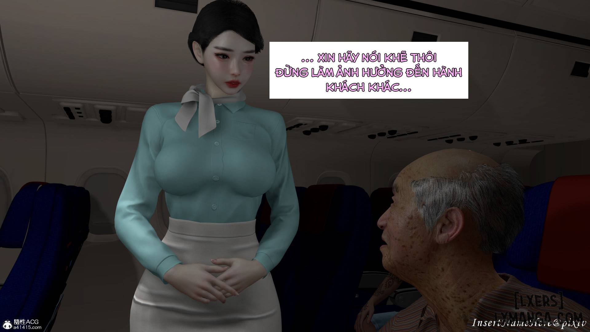 HentaiVN.net - Ảnh 9 - Nữ Tiếp Viên Hàng Không - 6_arc-nu-tiep-vien-hang-pho-thong-c1