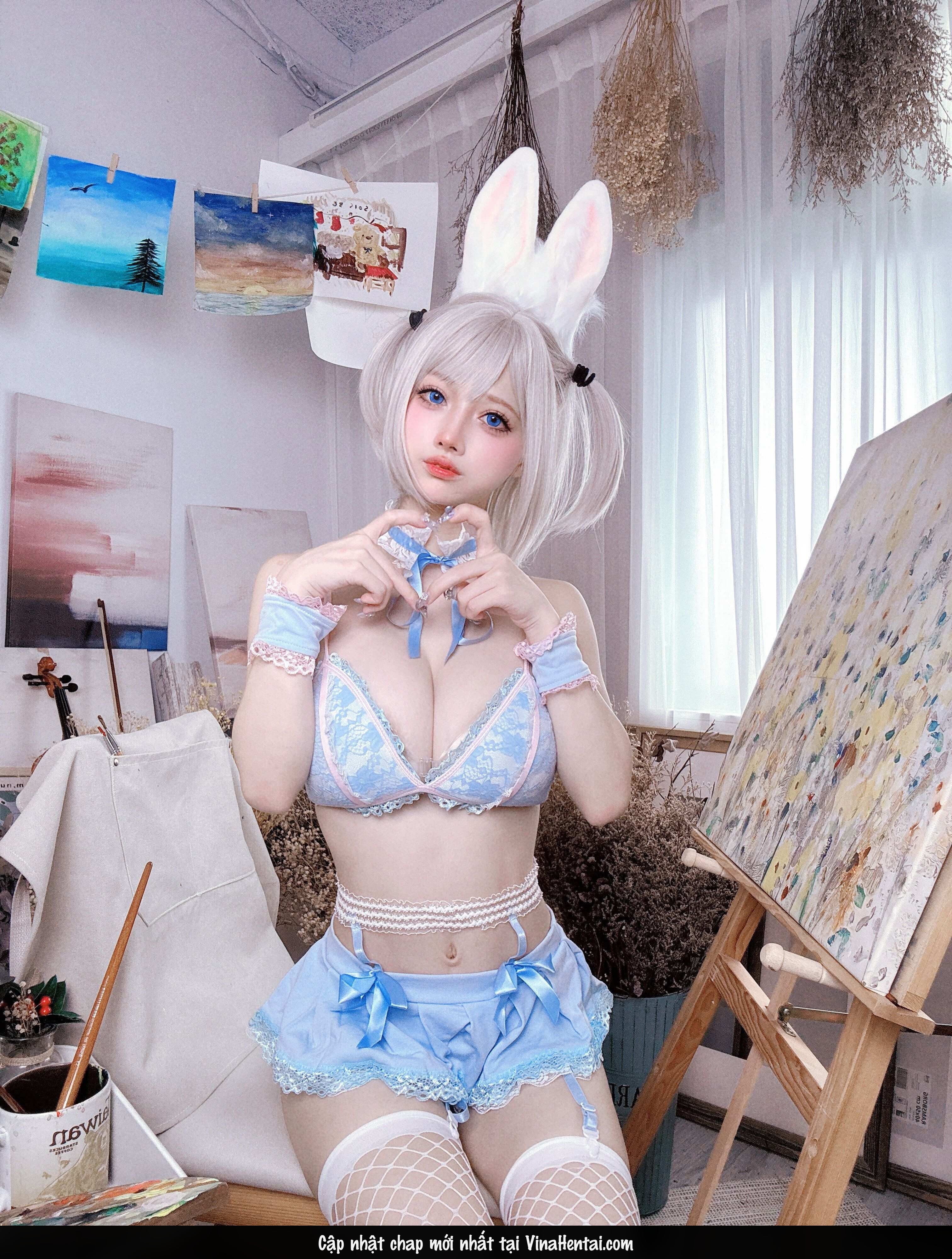 HentaiVN.net - Ảnh 34 - Okita Rinka - Rabbit blue