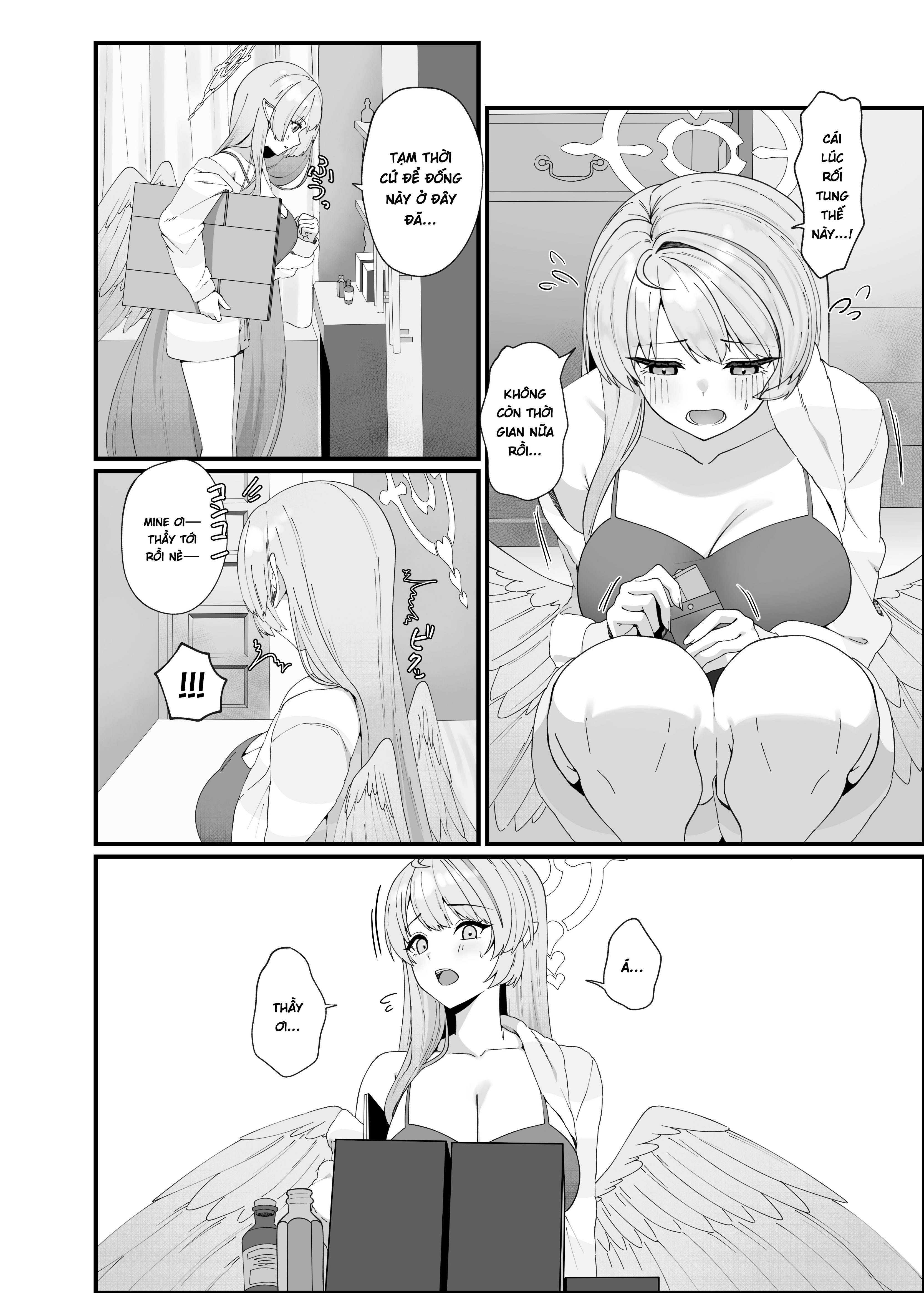 HentaiVN.net - Ảnh 9 - Sensei ni Kyuugo no Te o! | A Helping Hand for Sensei! - Chap 2