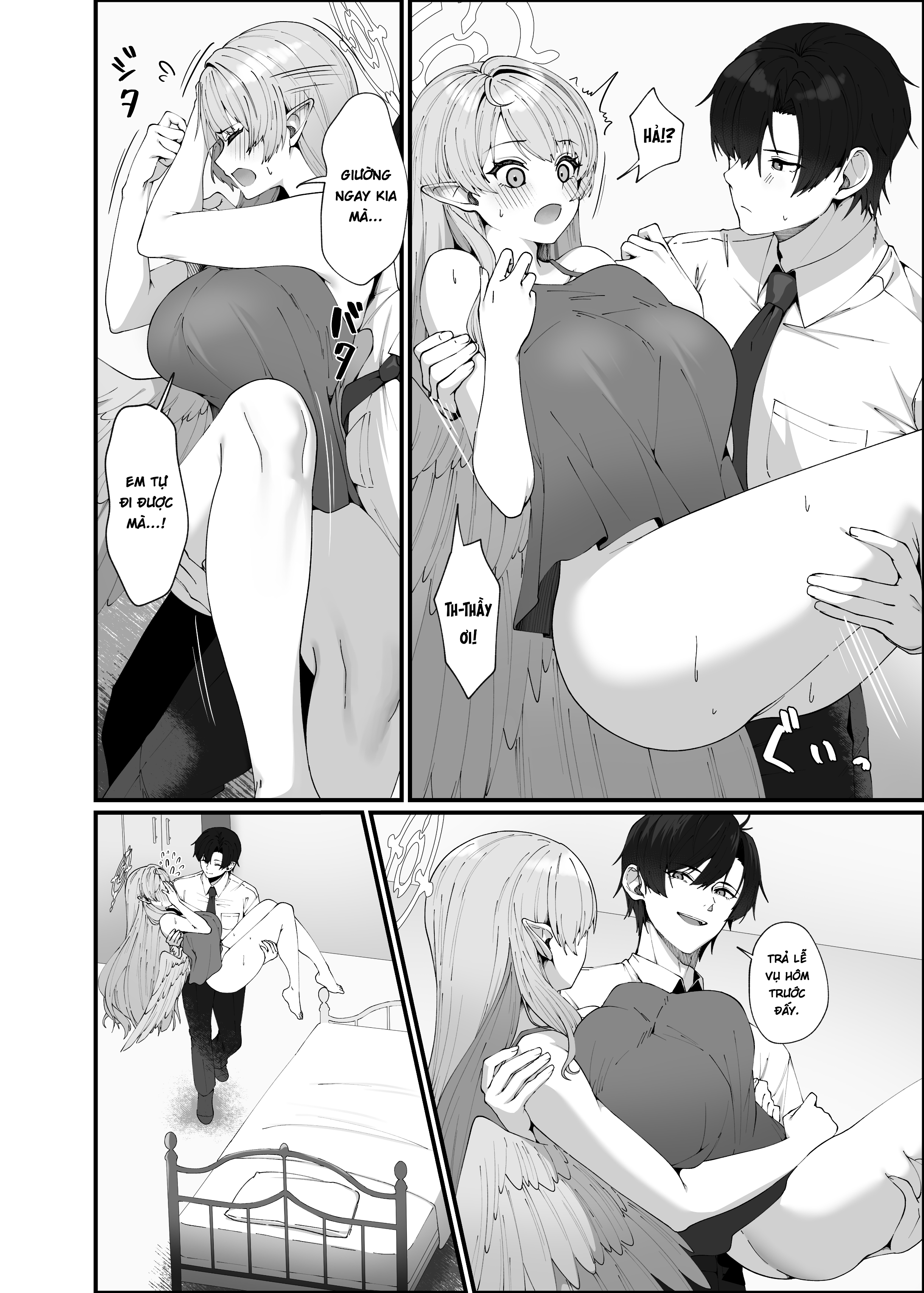 HentaiVN.net - Ảnh 25 - Sensei ni Kyuugo no Te o! | A Helping Hand for Sensei! - Chap 2