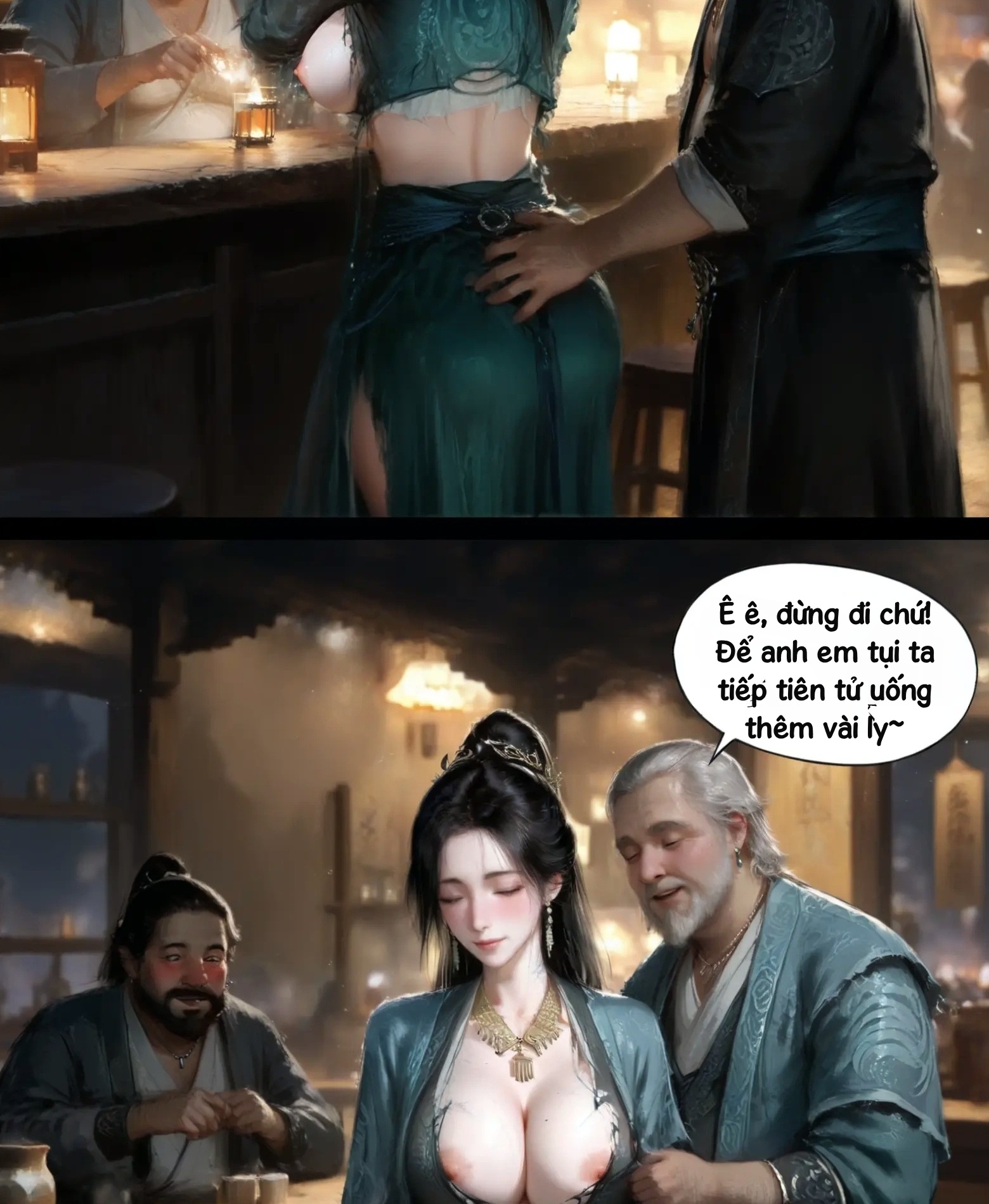HentaiVN.net - Ảnh 15 - Mộ Phái Linh - Tâm Ma - Chap 1