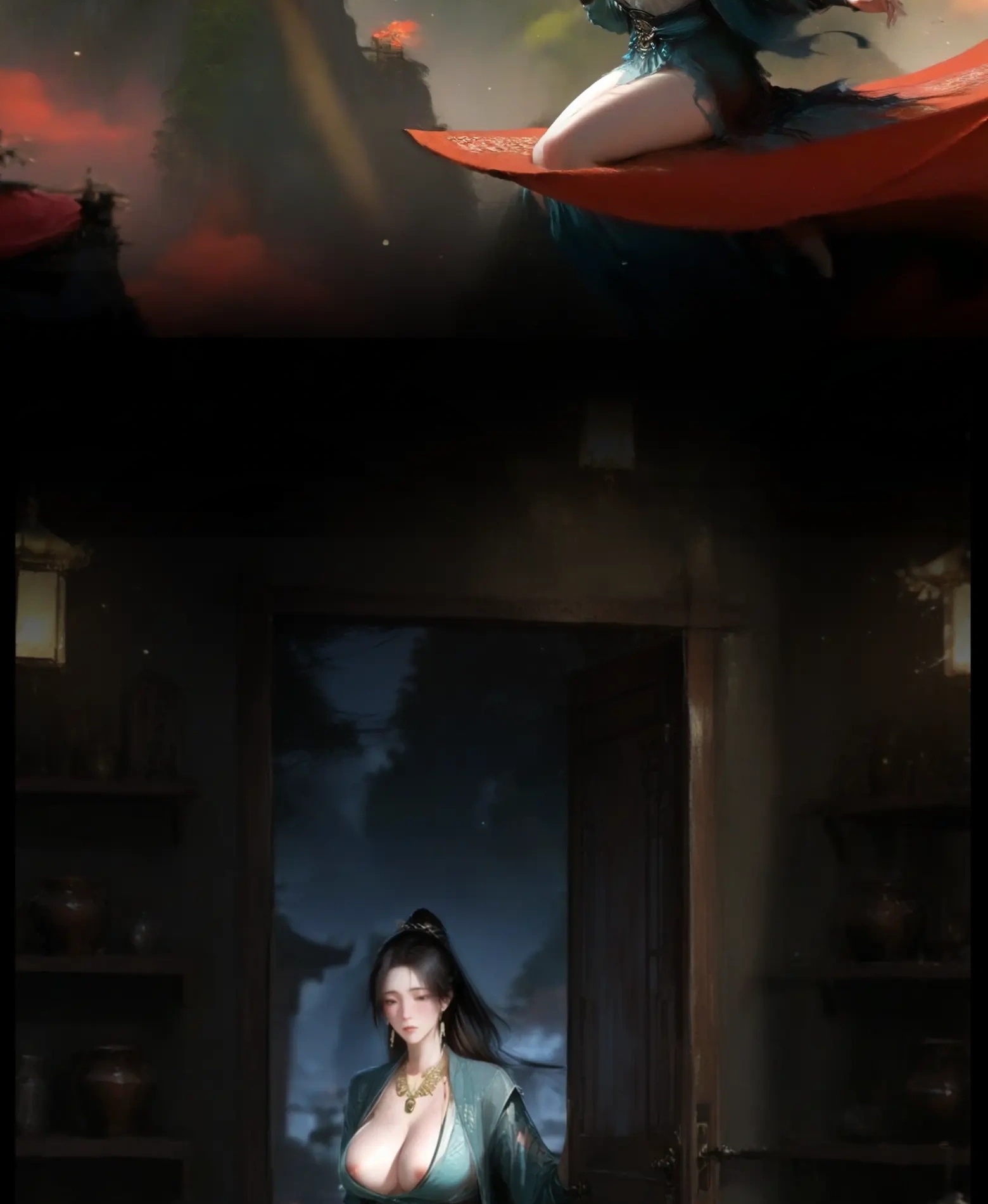 HentaiVN.net - Ảnh 10 - Mộ Phái Linh - Tâm Ma - Chap 1
