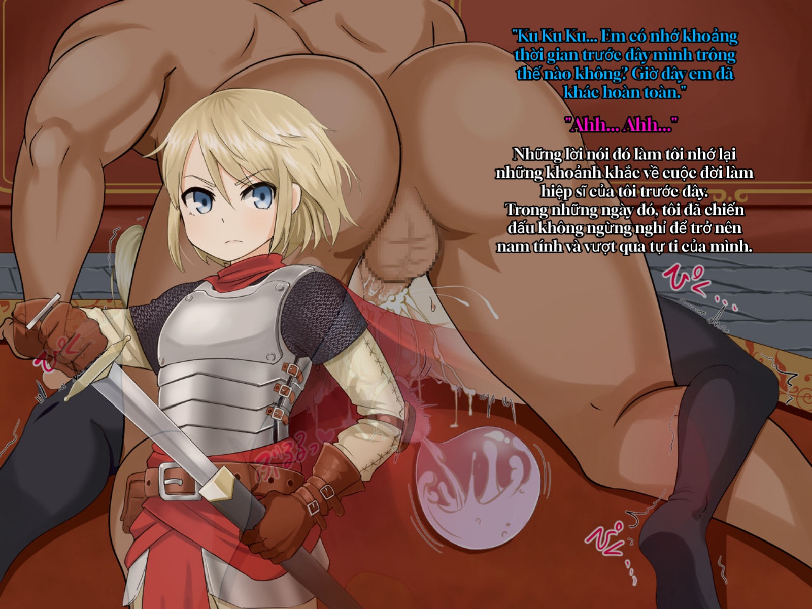 HentaiVN.net - Ảnh 40 - [P Herb] Mesu Ochi Knight - Chap 2