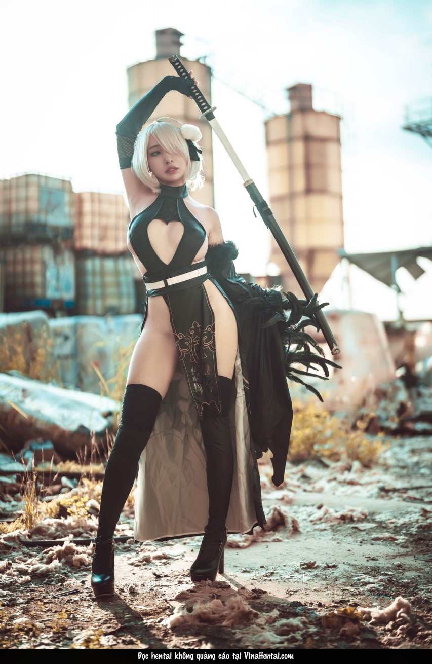 HentaiVN.net - Ảnh 41 - Momo - 2B