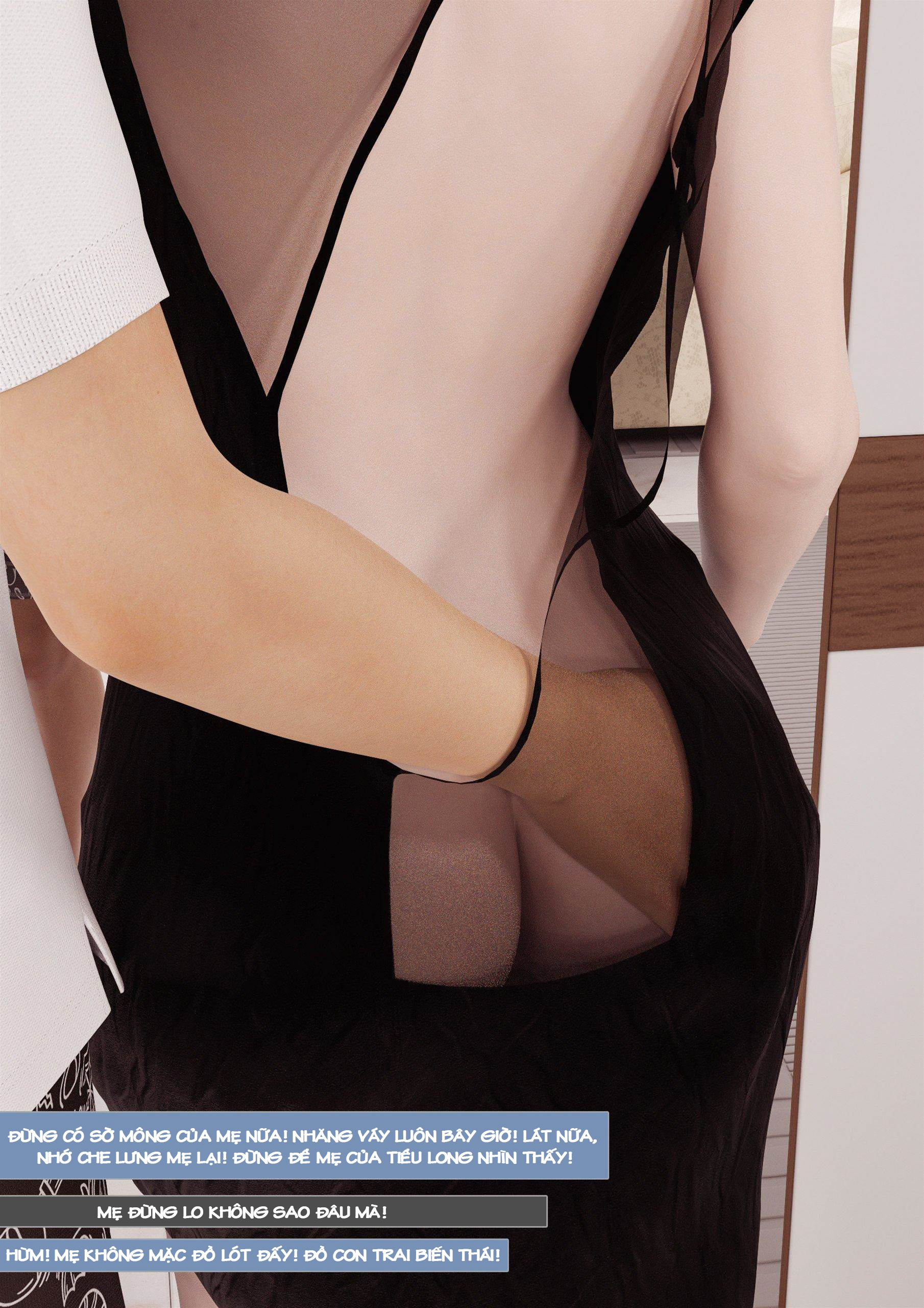HentaiVN.net - Ảnh 7 - Ham Muốn Kì Lạ Với Mẹ - Chương 6Trò Chơi Đóng Vai