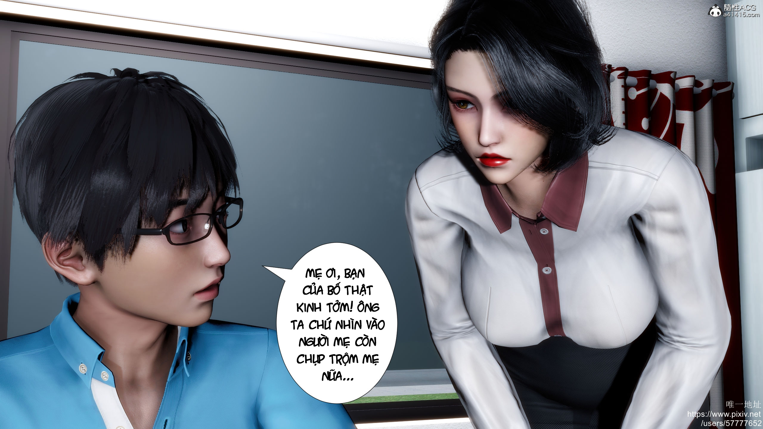 HentaiVN.net - Ảnh 47 - Sở Thích Kỳ Lạ Của Mẹ Mà Tôi Không Hề Biết - Chương 1