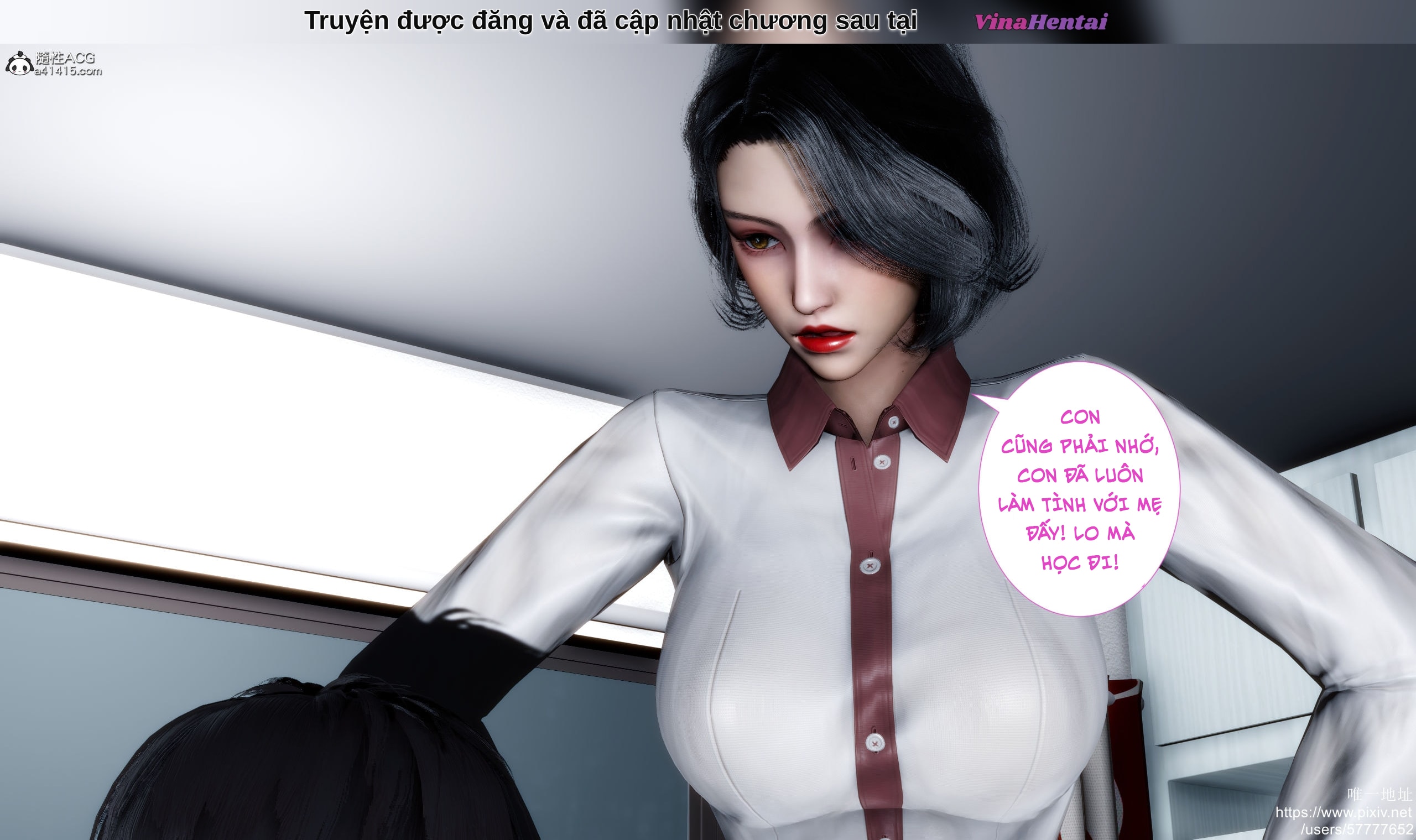HentaiVN.net - Ảnh 51 - Sở Thích Kỳ Lạ Của Mẹ Mà Tôi Không Hề Biết - Chương 1