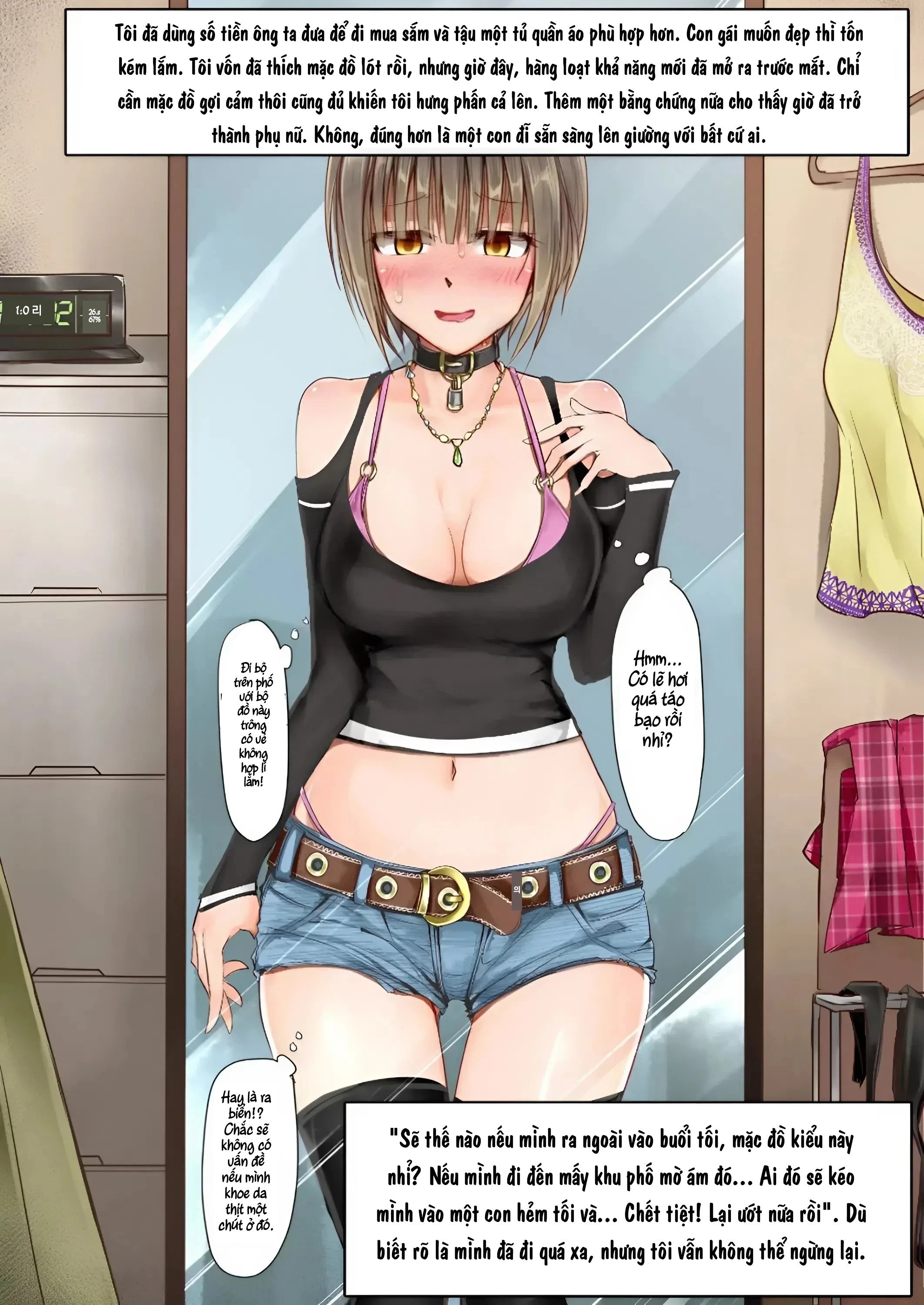 HentaiVN.net - Ảnh 20 - Nếu thành girl, thì em sẽ...😈 - chap 4