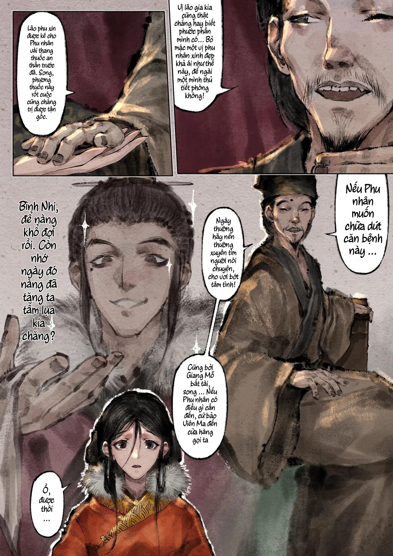 HentaiVN.net - Ảnh 25 - Kim bình mai - chap 17( lựa chọn- trả lại chìa khoá)