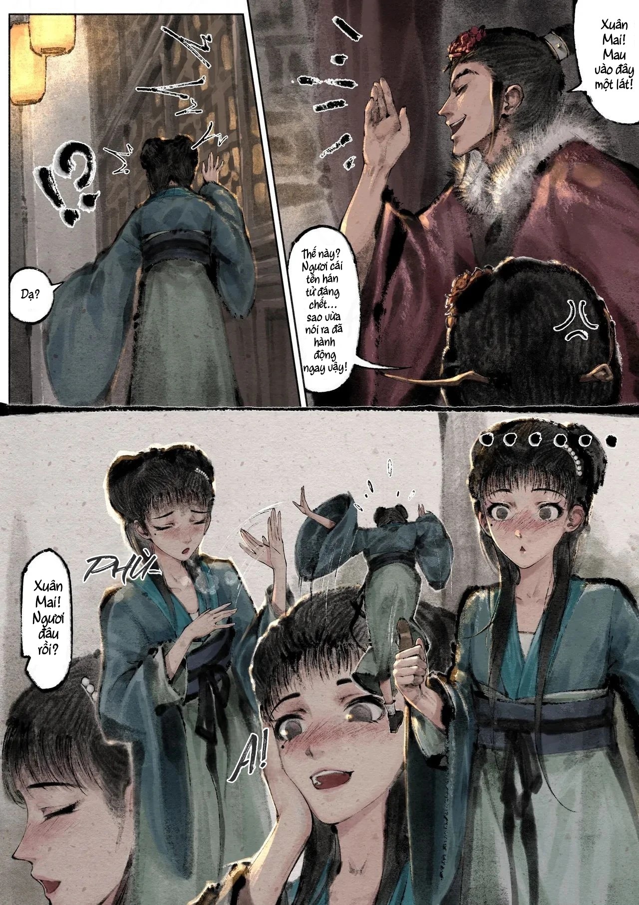 HentaiVN.net - Ảnh 9 - Kim bình mai - chap 17( lựa chọn- trả lại chìa khoá)