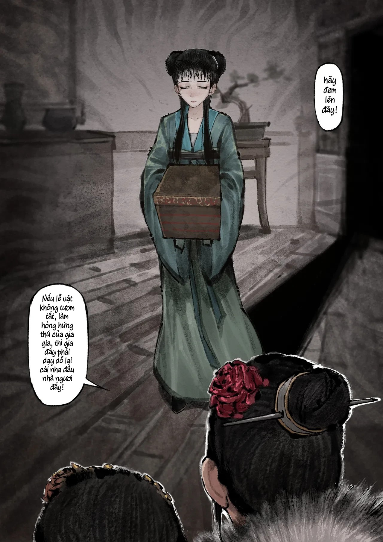 HentaiVN.net - Ảnh 11 - Kim bình mai - chap 18- end ( lựa chọn- lấy chìa khoá)