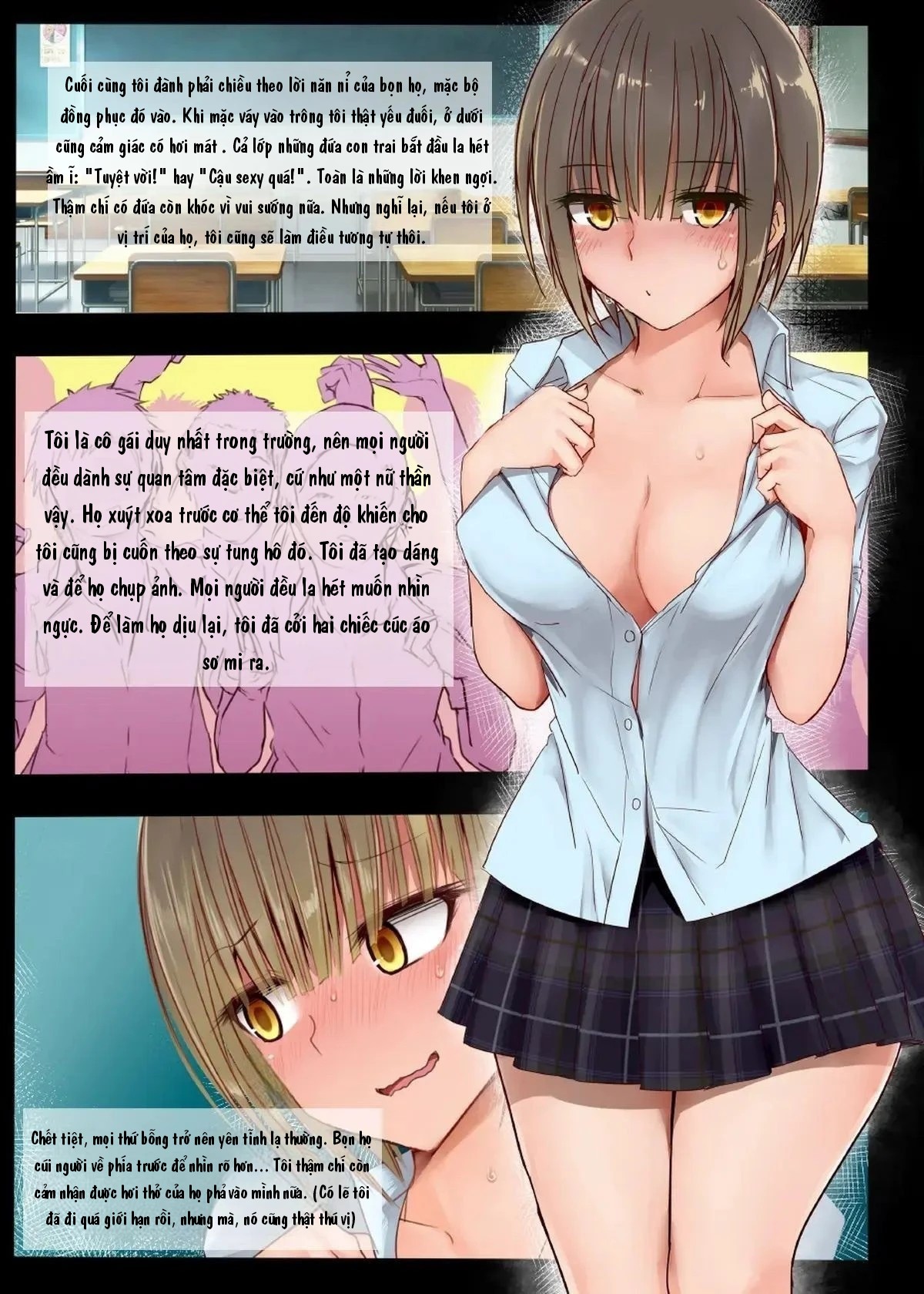 HentaiVN.net - Ảnh 7 - Nếu thành girl, thì em sẽ...😈 - chap 2