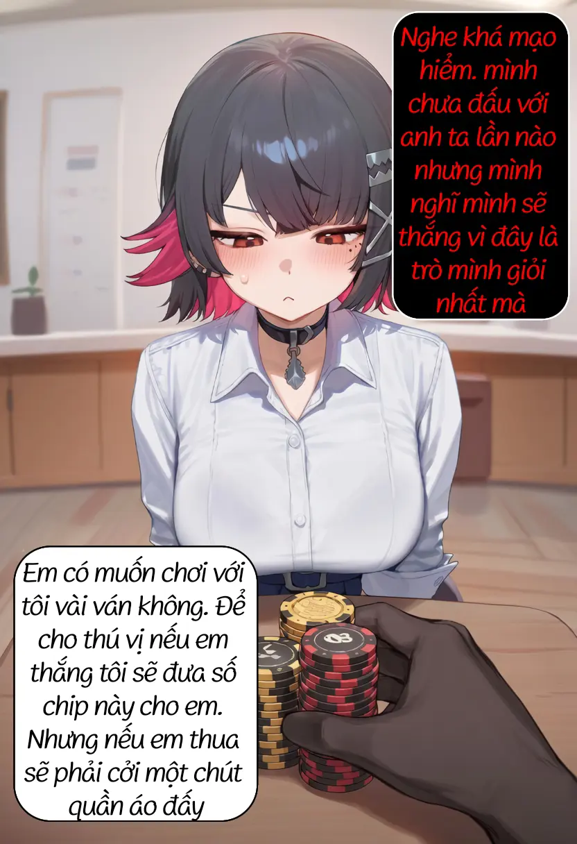 HentaiVN.net - Ảnh 7 - Đánh Bài Lột Đồ Ellen Joe  - One Shot