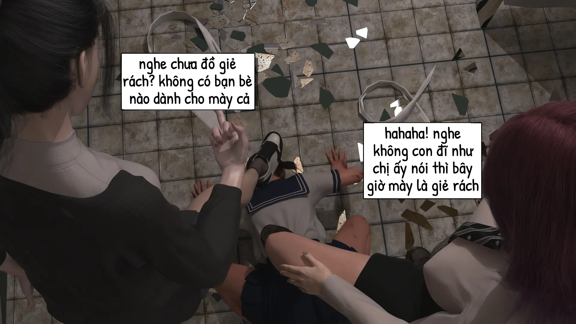 HentaiVN.net - Ảnh 6 - Kẻ Bắt Nạt  - Chap 1