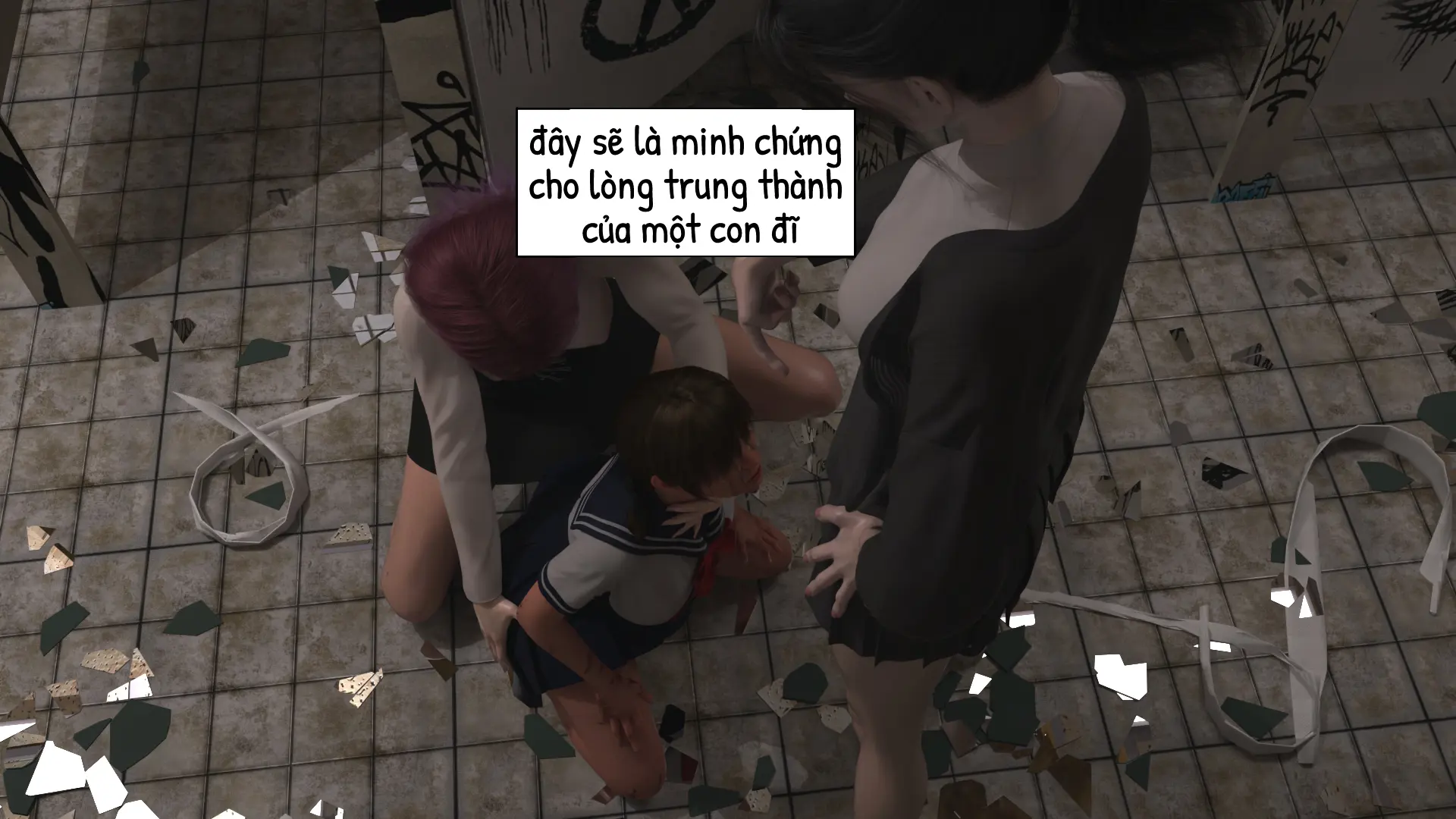 HentaiVN.net - Ảnh 13 - Kẻ Bắt Nạt  - Chap 1