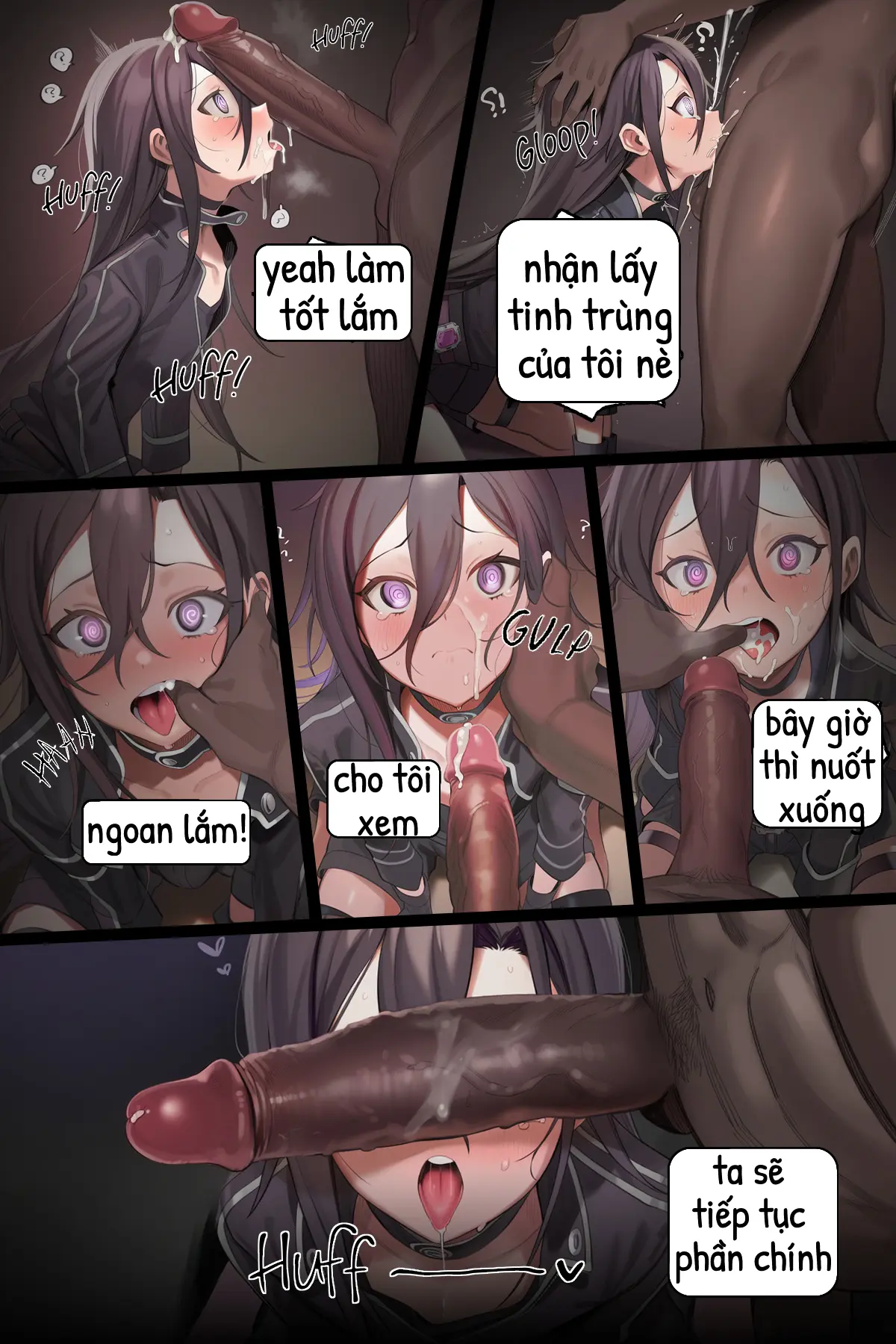 HentaiVN.net - Ảnh 6 - Kirito Hãy Quên Asuna Đi - NTR + SAY GEX