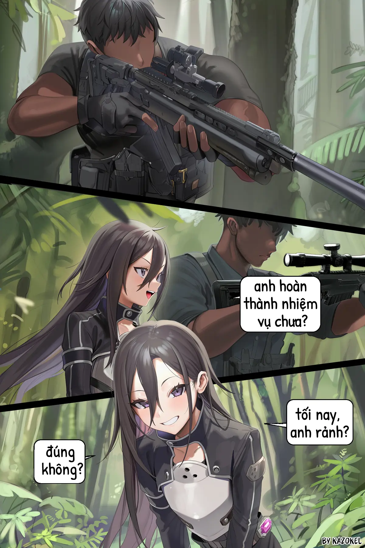 HentaiVN.net - Ảnh 24 - Kirito Hãy Quên Asuna Đi - NTR + SAY GEX