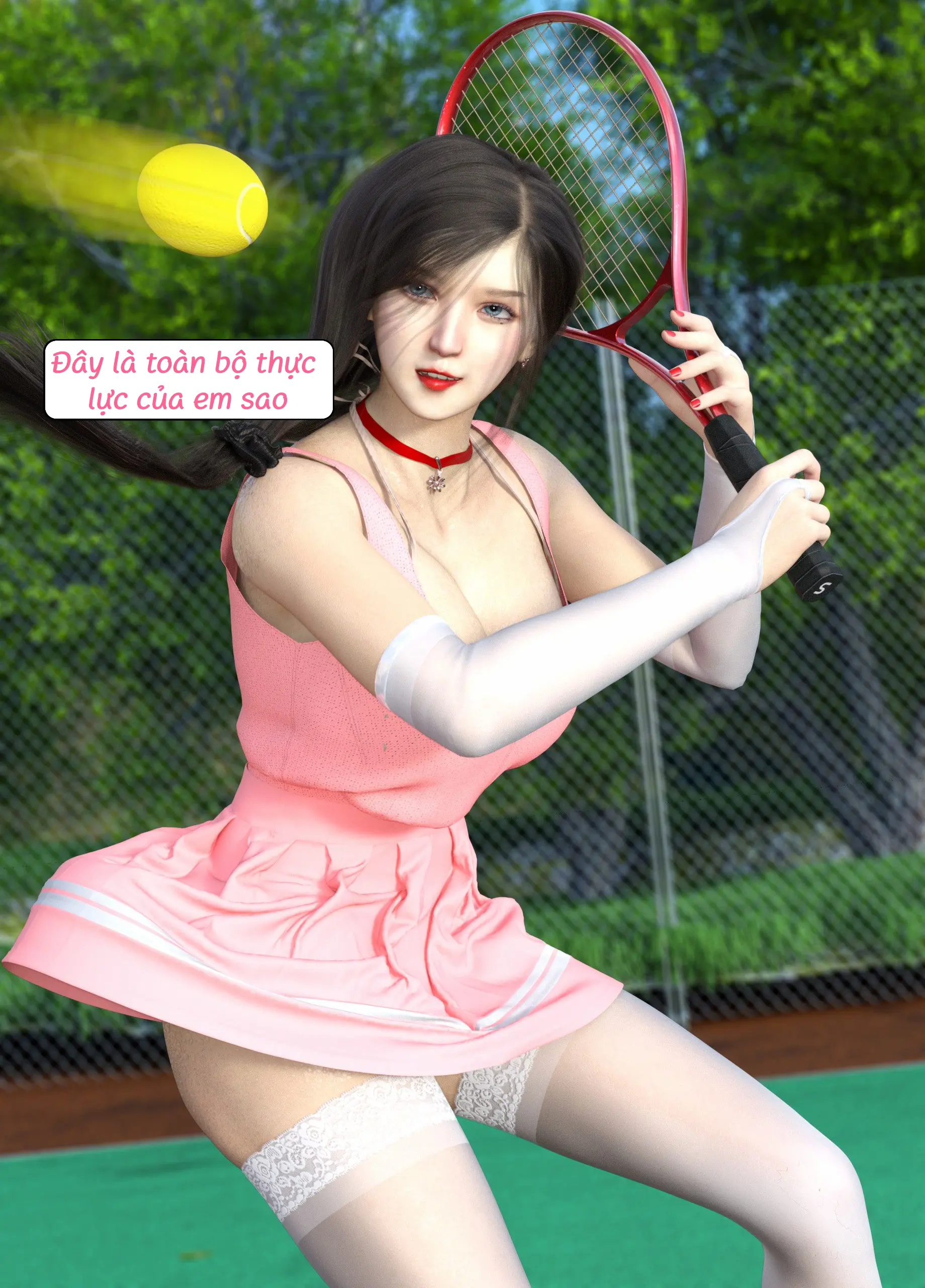 HentaiVN.net - Ảnh 12 - Tennis Không Dành Cho Kẻ Yếu - End