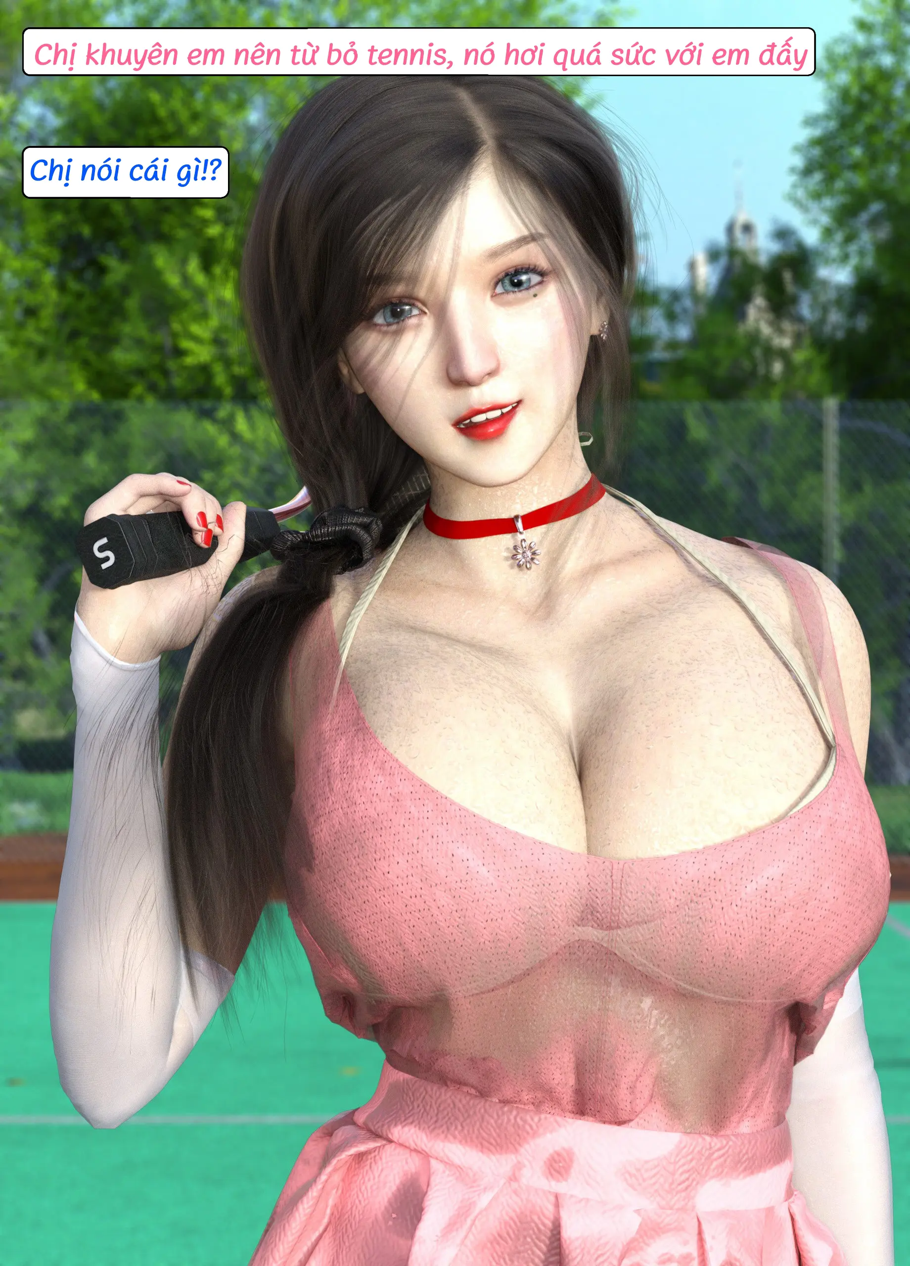 HentaiVN.net - Ảnh 17 - Tennis Không Dành Cho Kẻ Yếu - End