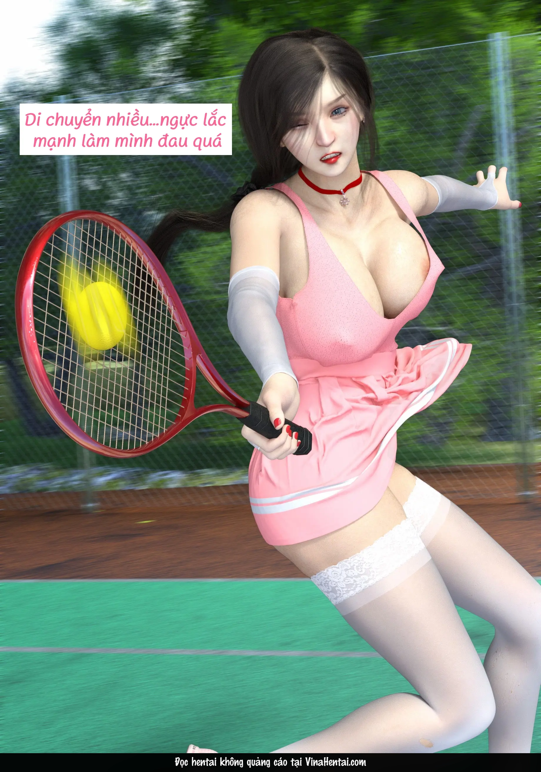 HentaiVN.net - Ảnh 30 - Tennis Không Dành Cho Kẻ Yếu - End