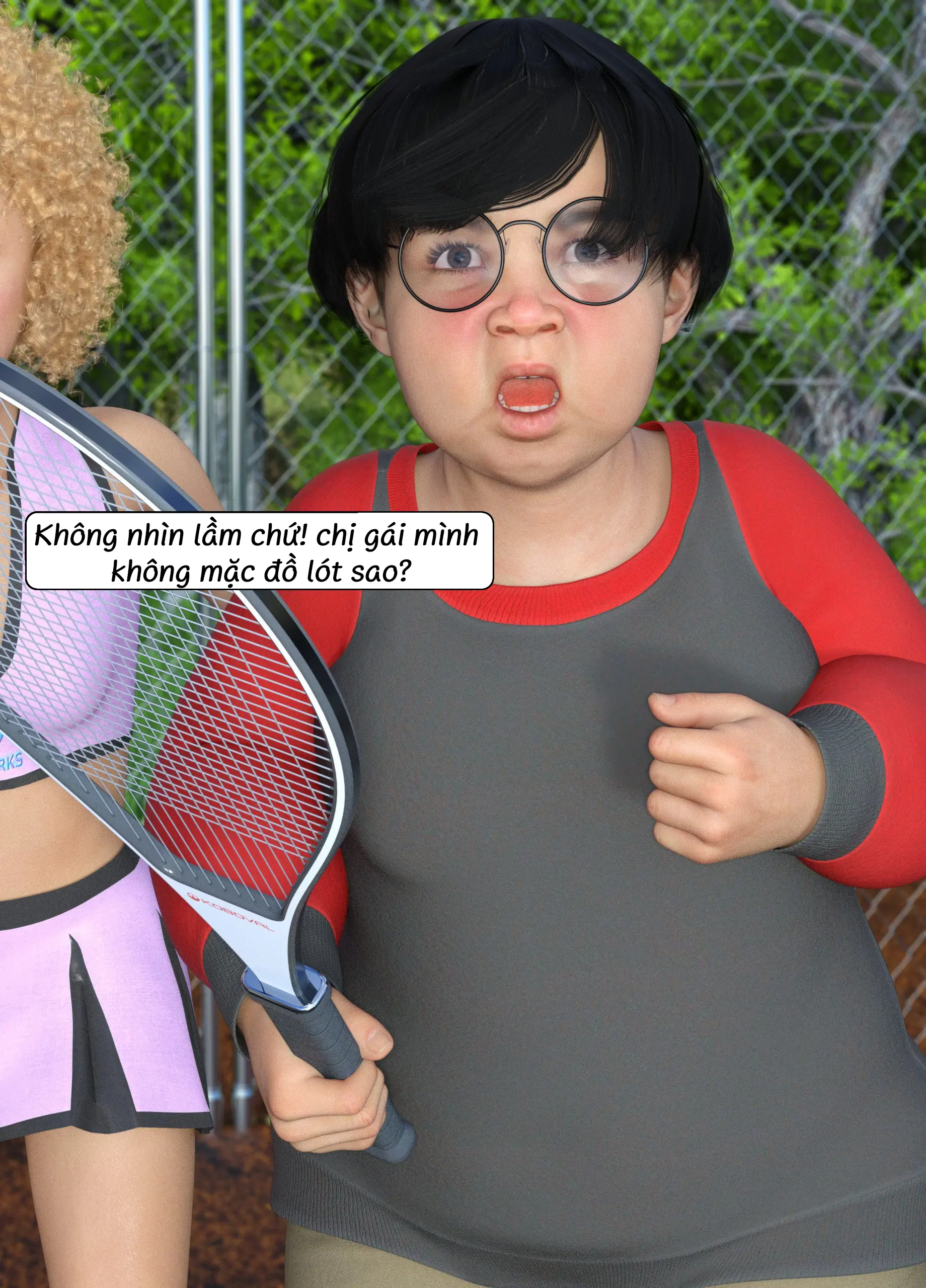 HentaiVN.net - Ảnh 32 - Tennis Không Dành Cho Kẻ Yếu - End