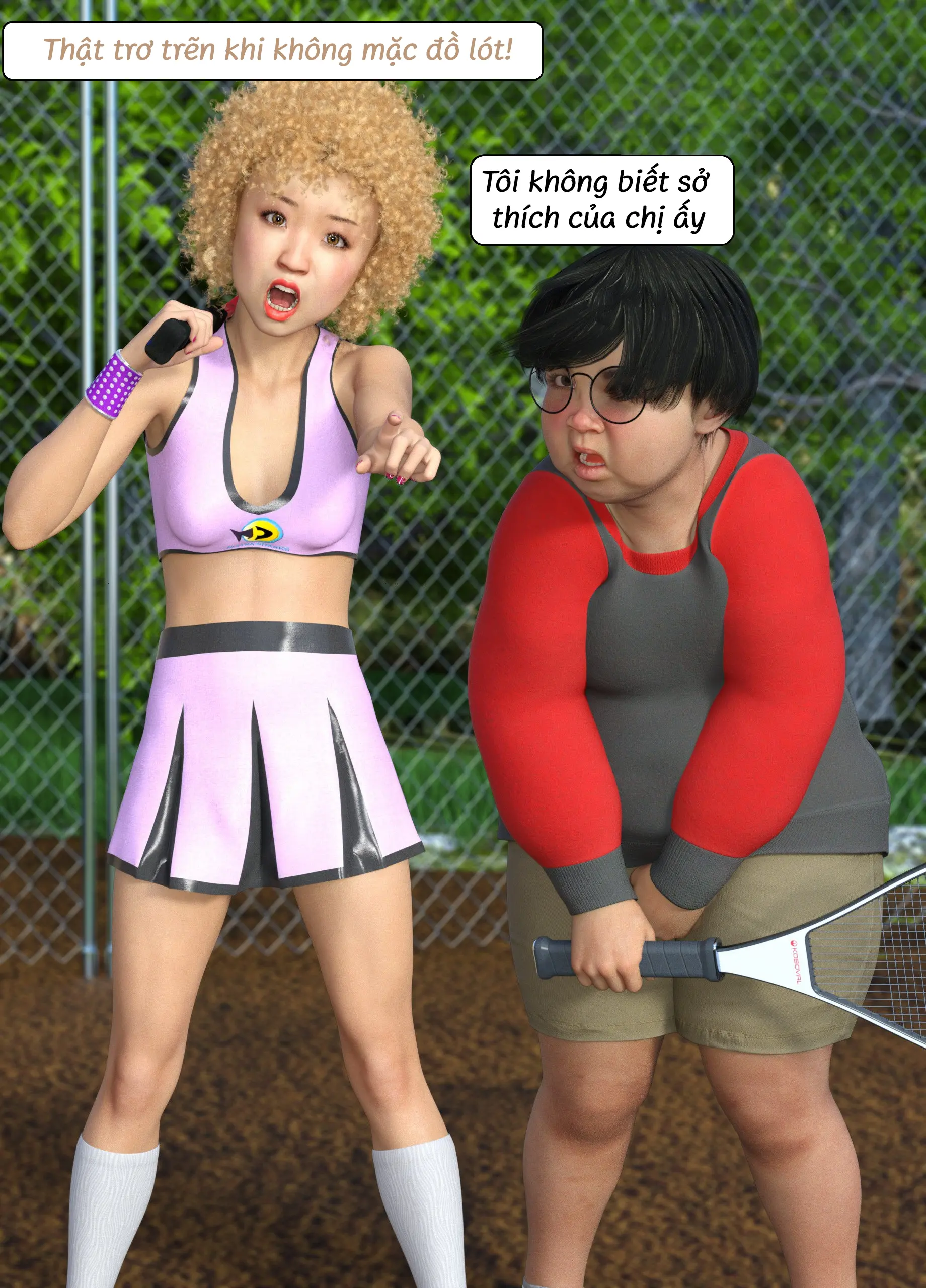 HentaiVN.net - Ảnh 41 - Tennis Không Dành Cho Kẻ Yếu - End