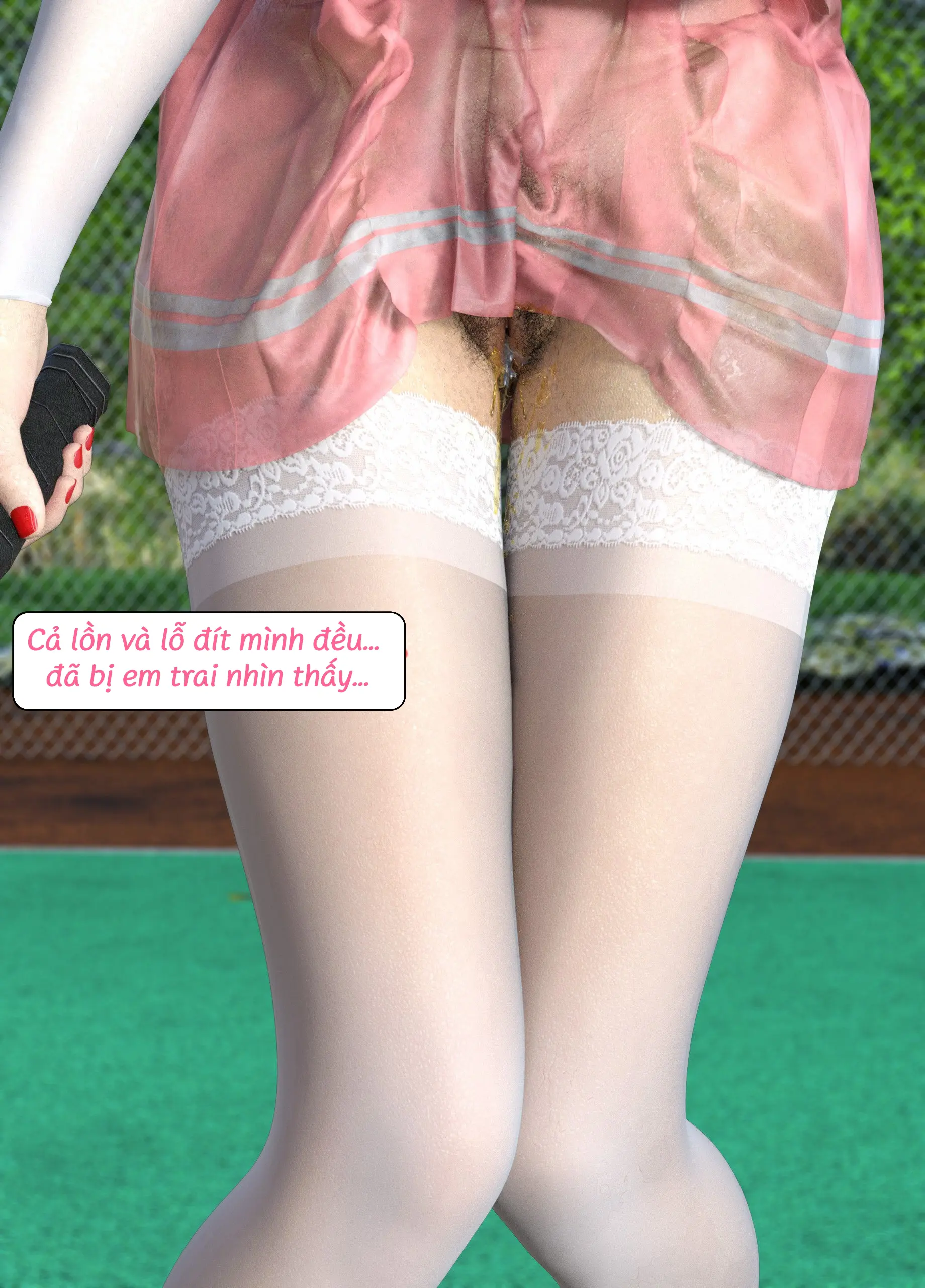 HentaiVN.net - Ảnh 42 - Tennis Không Dành Cho Kẻ Yếu - End