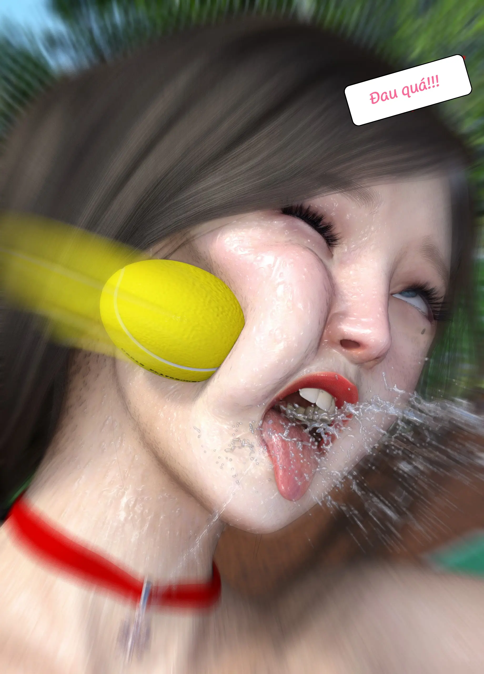 HentaiVN.net - Ảnh 47 - Tennis Không Dành Cho Kẻ Yếu - End