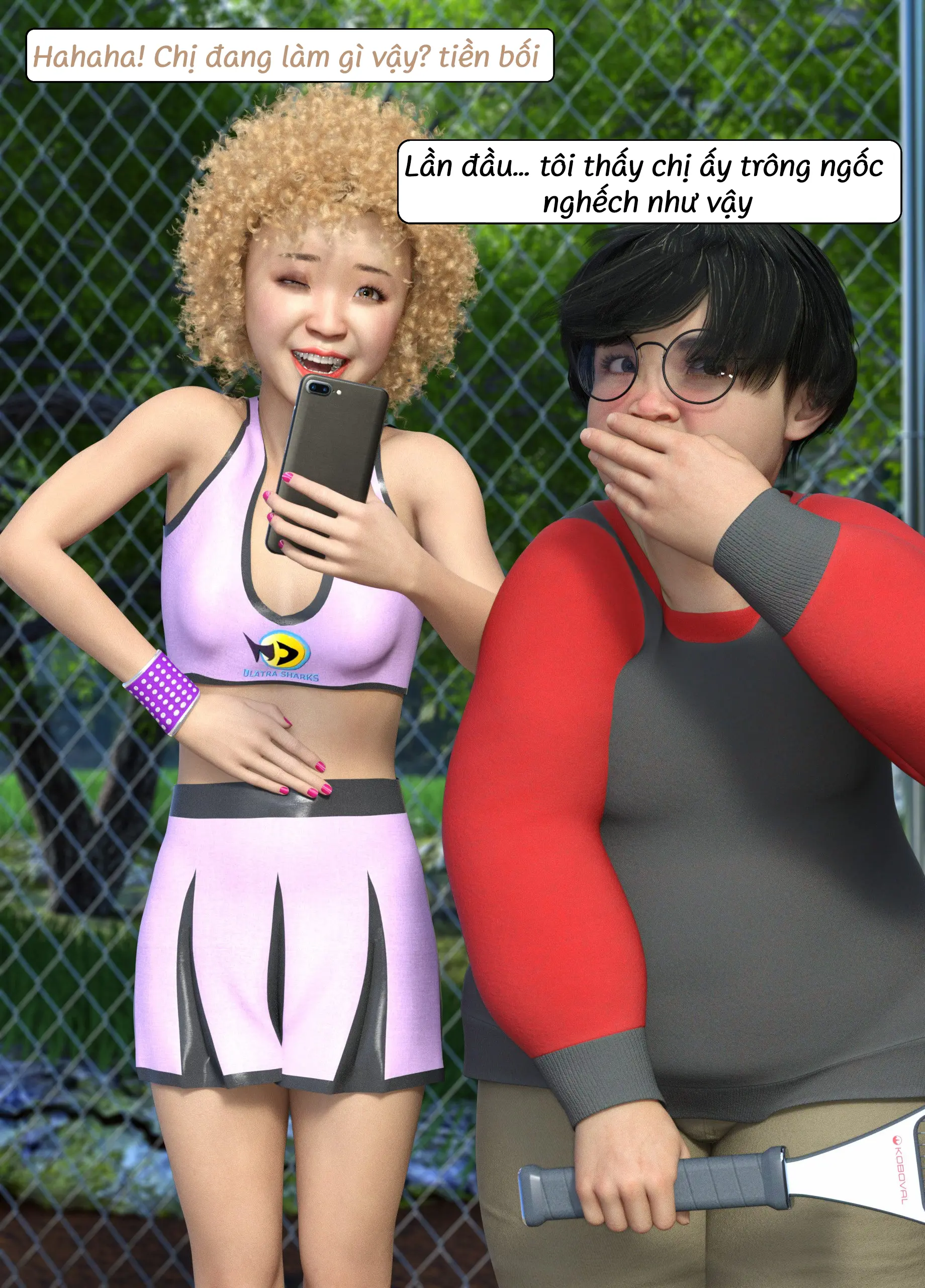 HentaiVN.net - Ảnh 50 - Tennis Không Dành Cho Kẻ Yếu - End