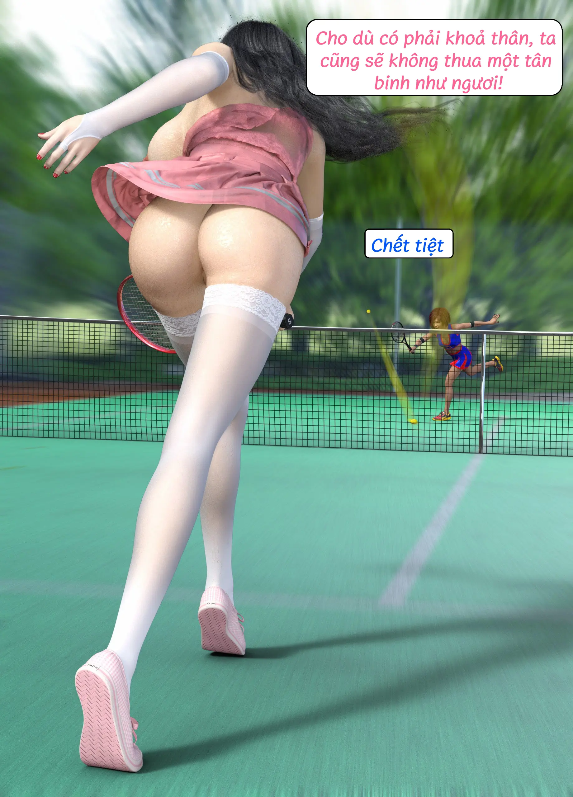 HentaiVN.net - Ảnh 54 - Tennis Không Dành Cho Kẻ Yếu - End